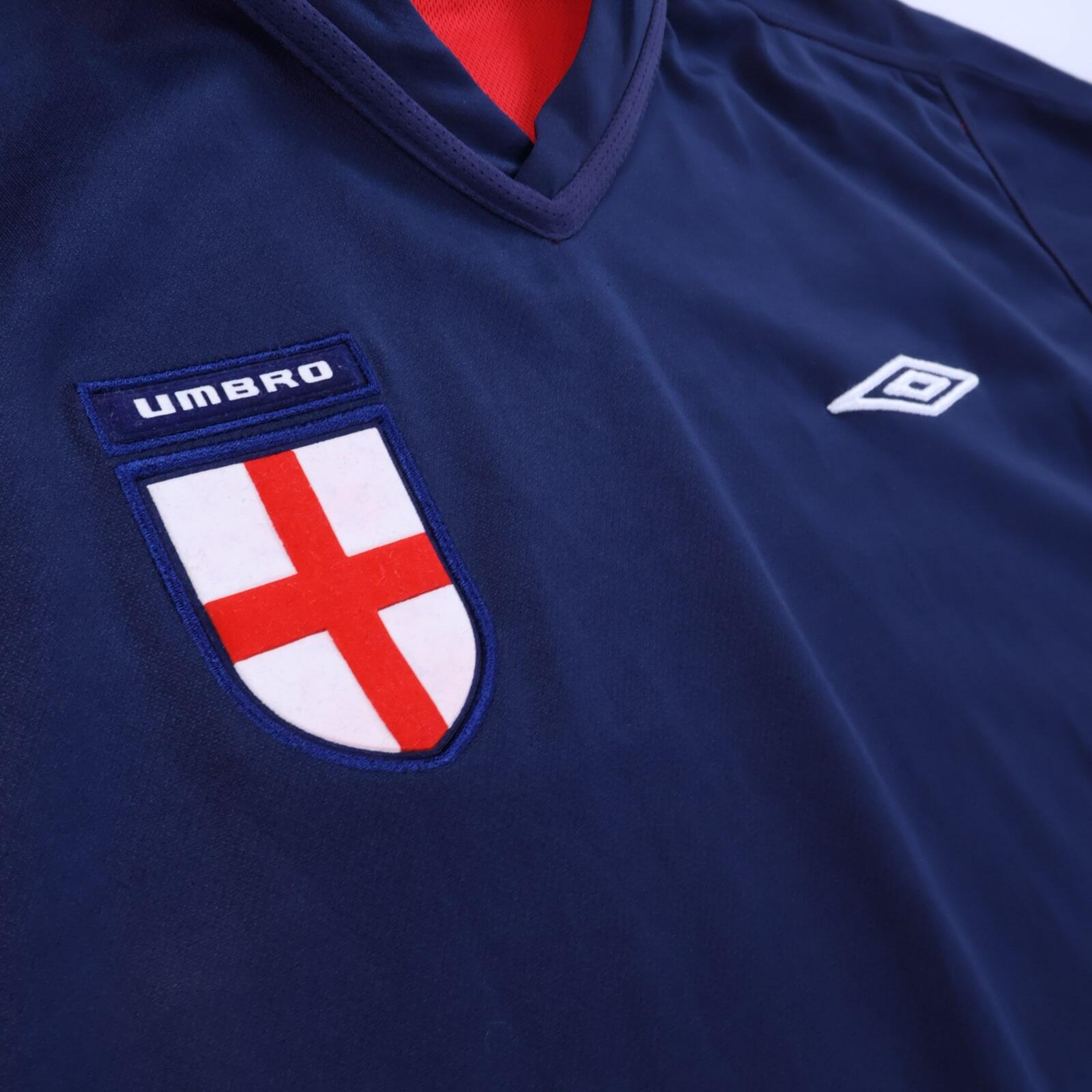 England 2002/04 Away Shirt - Reversible - M- BACK