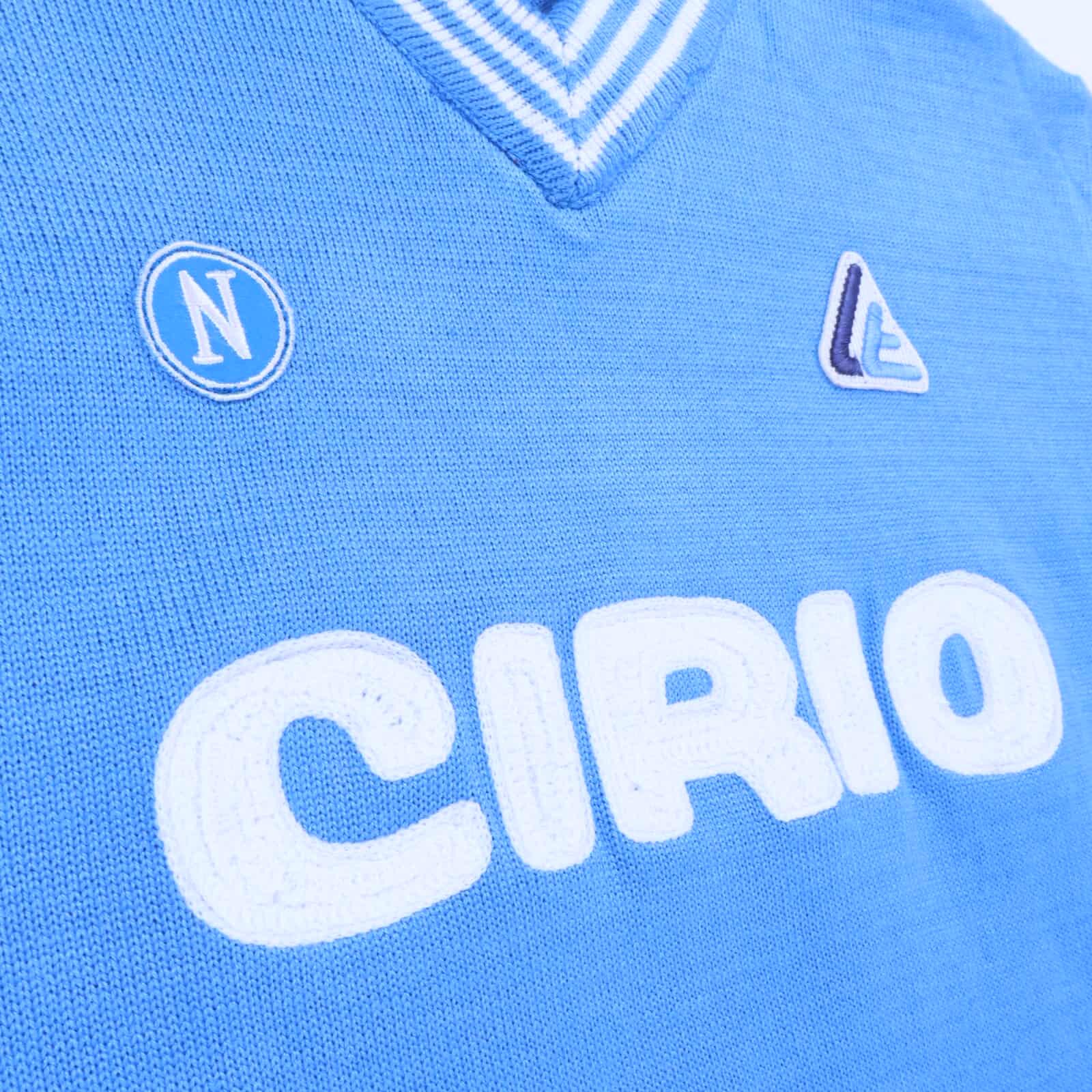 Napoli Maradona #10 1984/85 Home Shirt - M- BACK