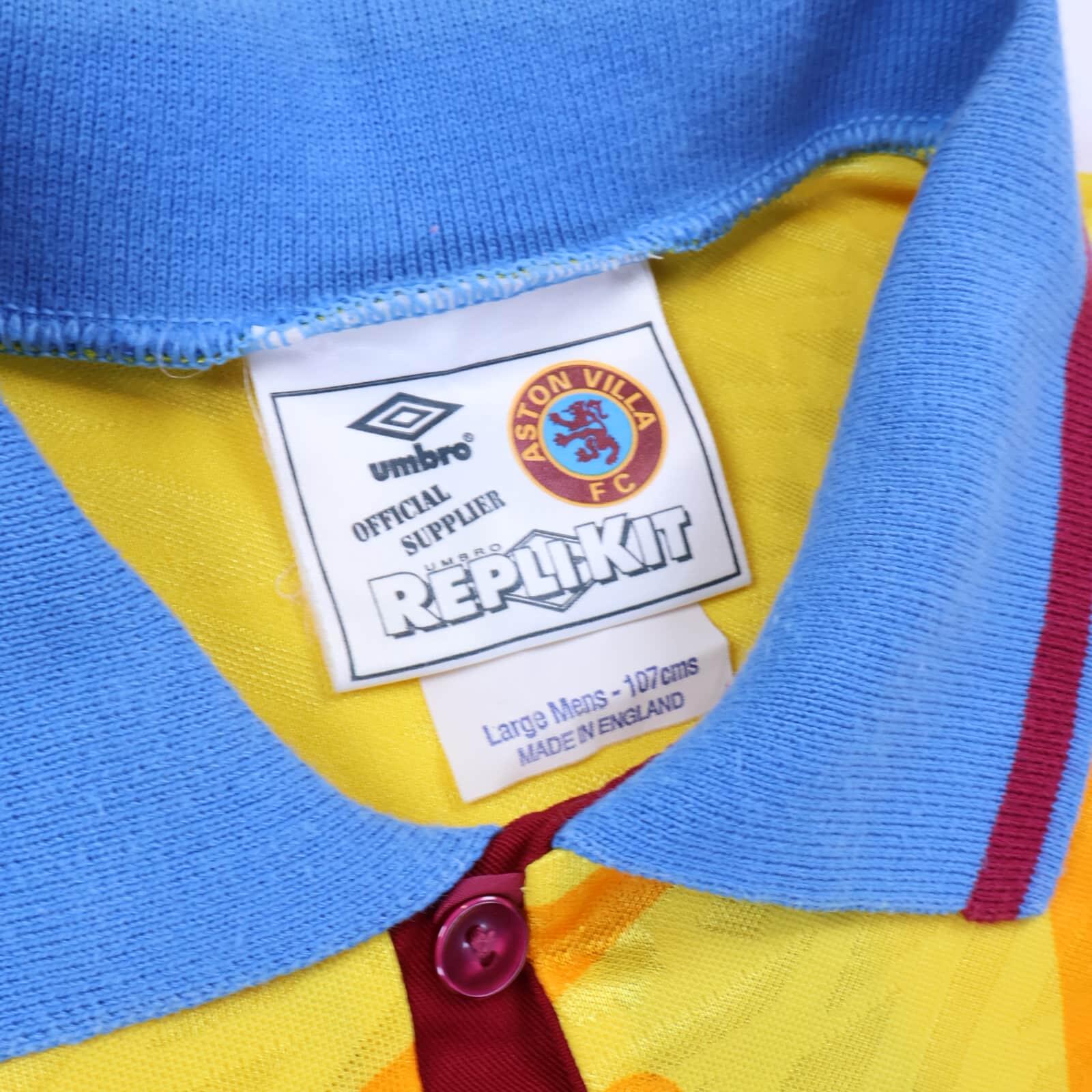 Aston Villa 1991/93 Third Shirt - L