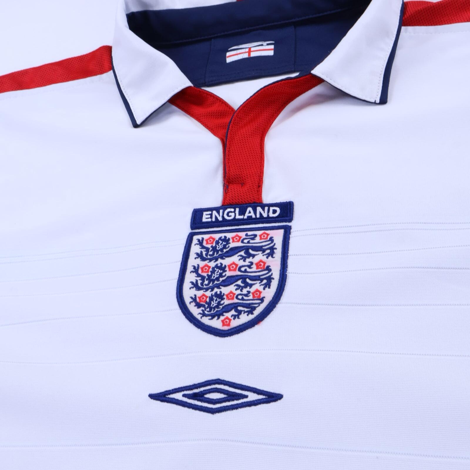 England 2003/05 Home Shirt - Long Sleeve - XL