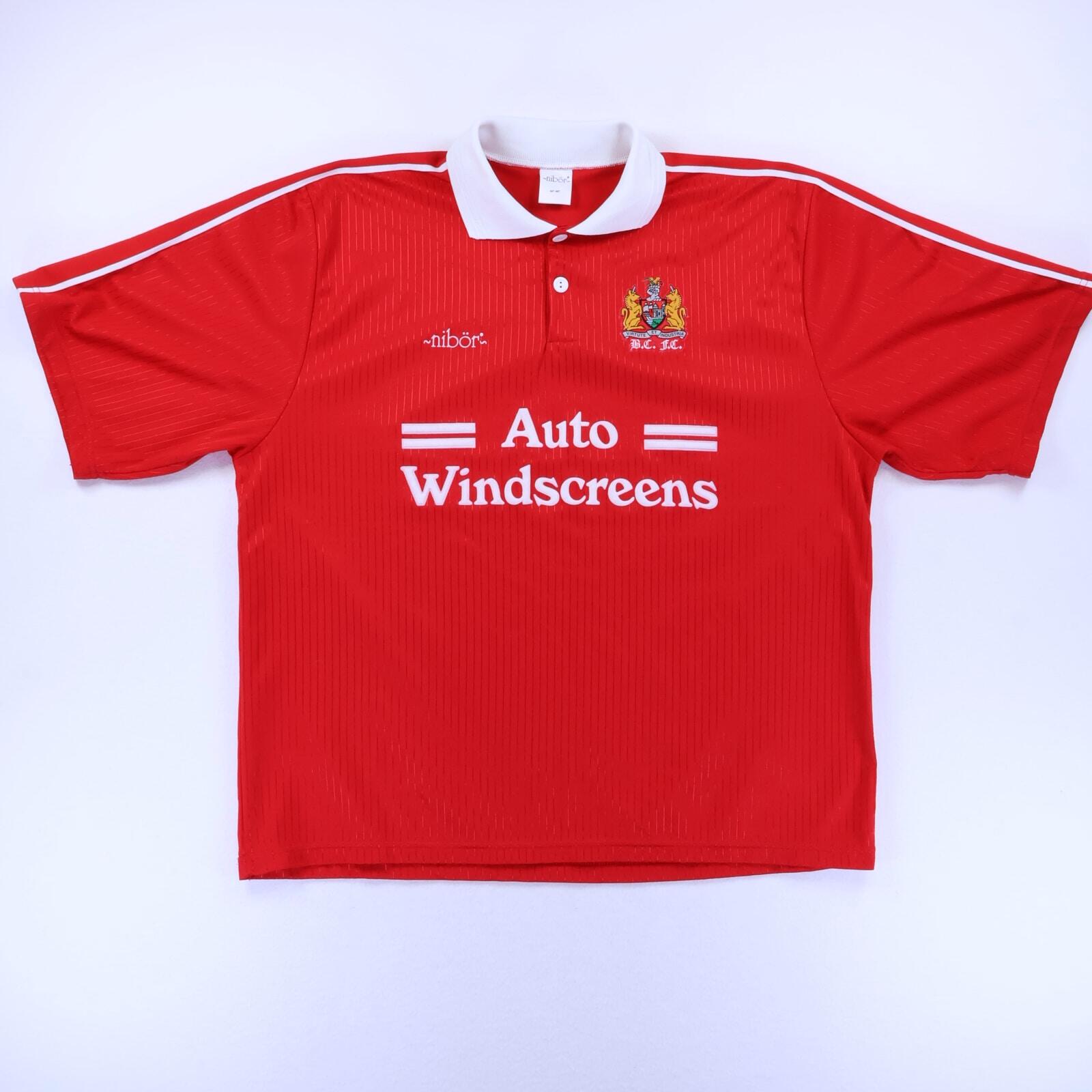 Bristol City F.C 1994/96 Home Shirt - XL- FRONT