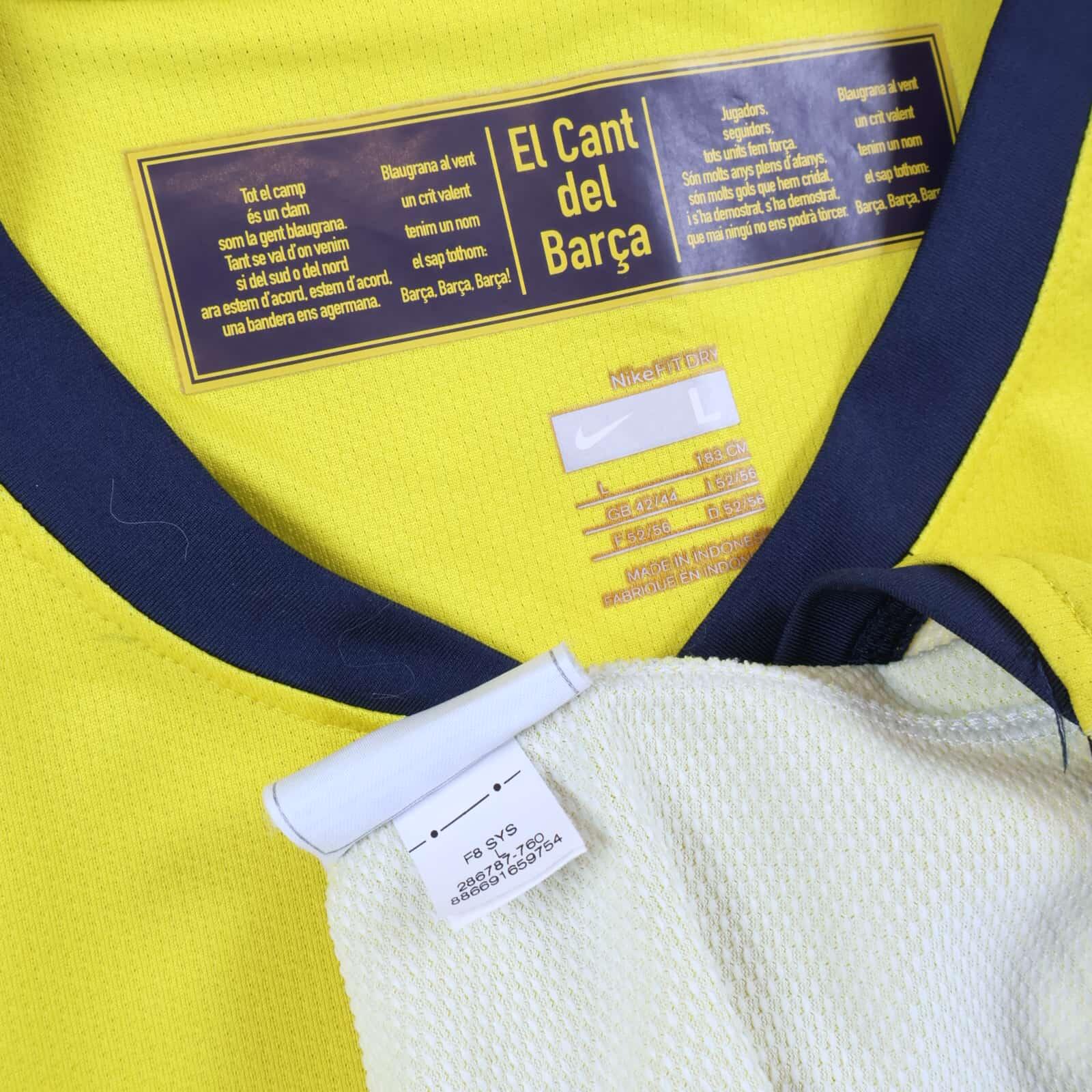 Barcelona 2008/09 Away Shirt - L