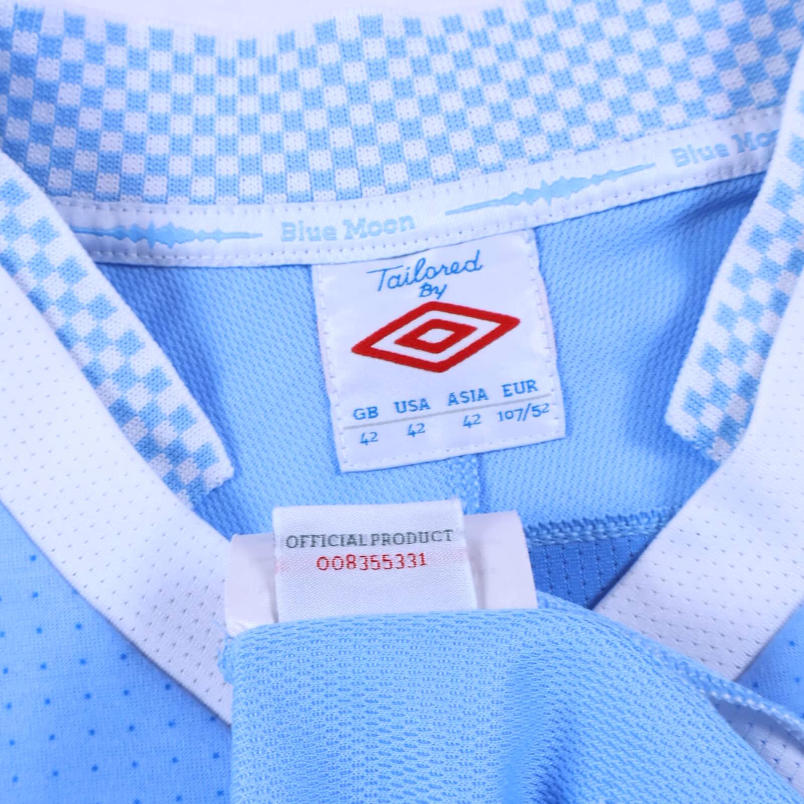Manchester City Kun Aguero #16 2011/12 Home Shirt - L