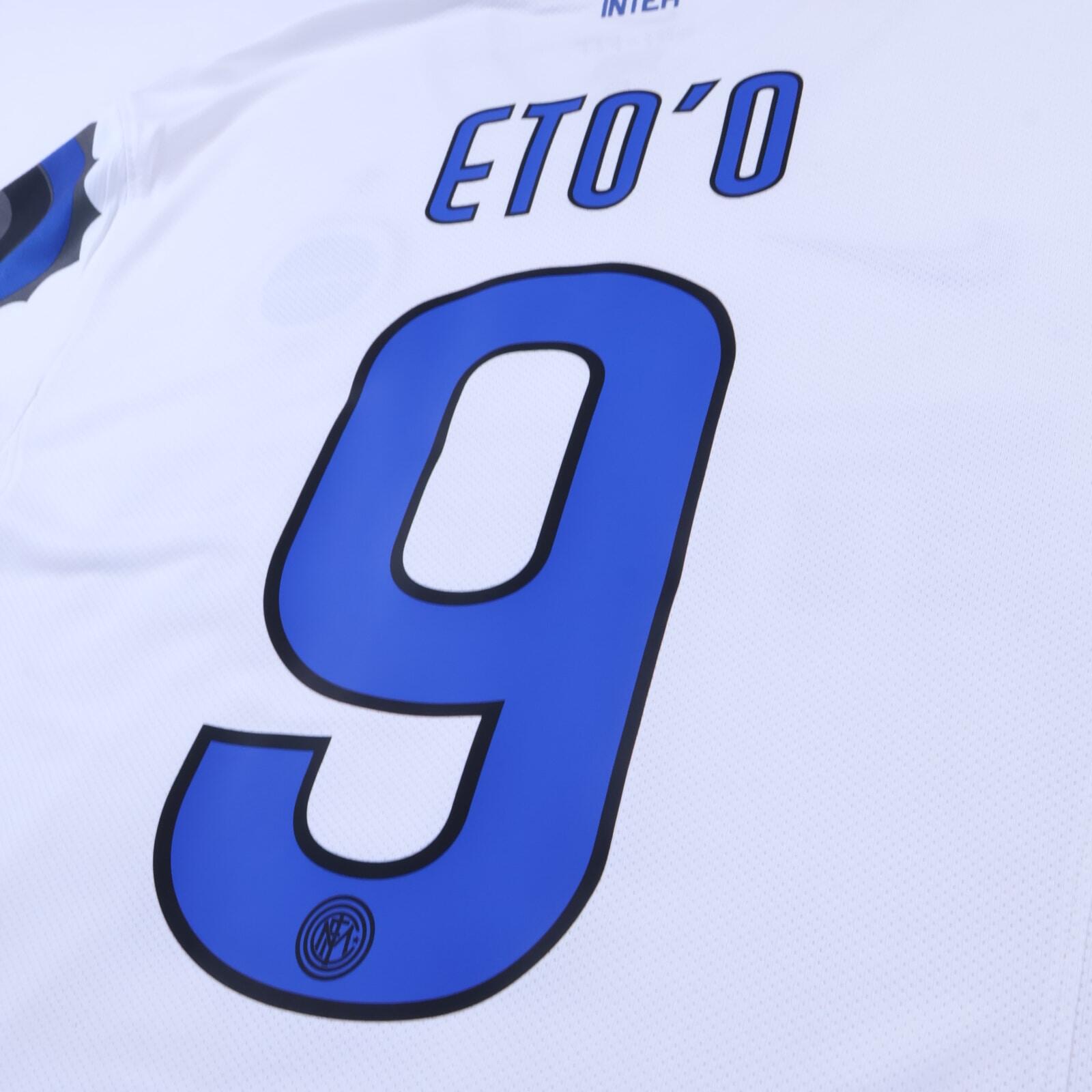Inter Milan Eto'O #9 2010/11 Away Shirt - M