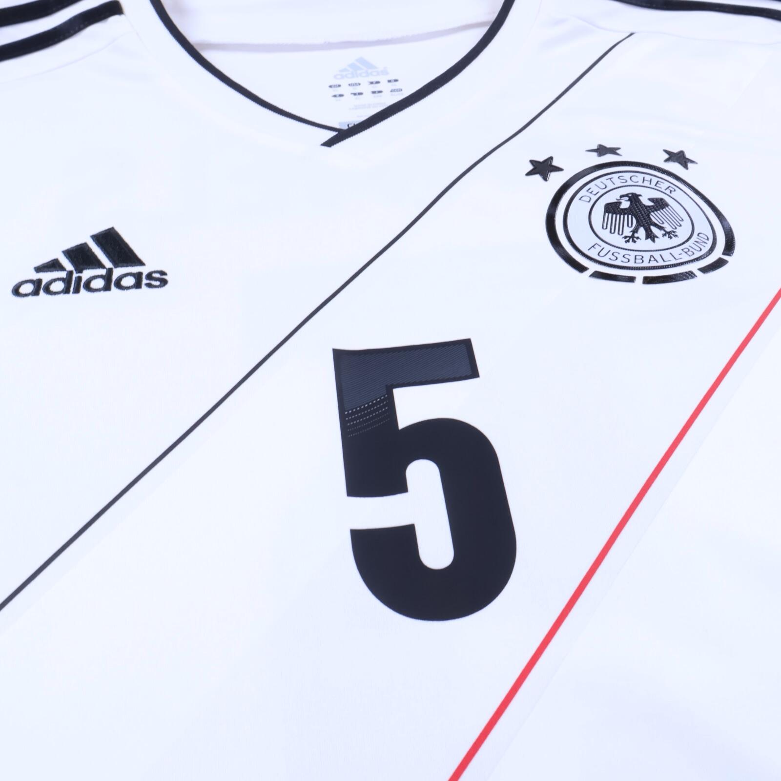 Germany Hummels #5 2012/14 Home Shirt - XL
