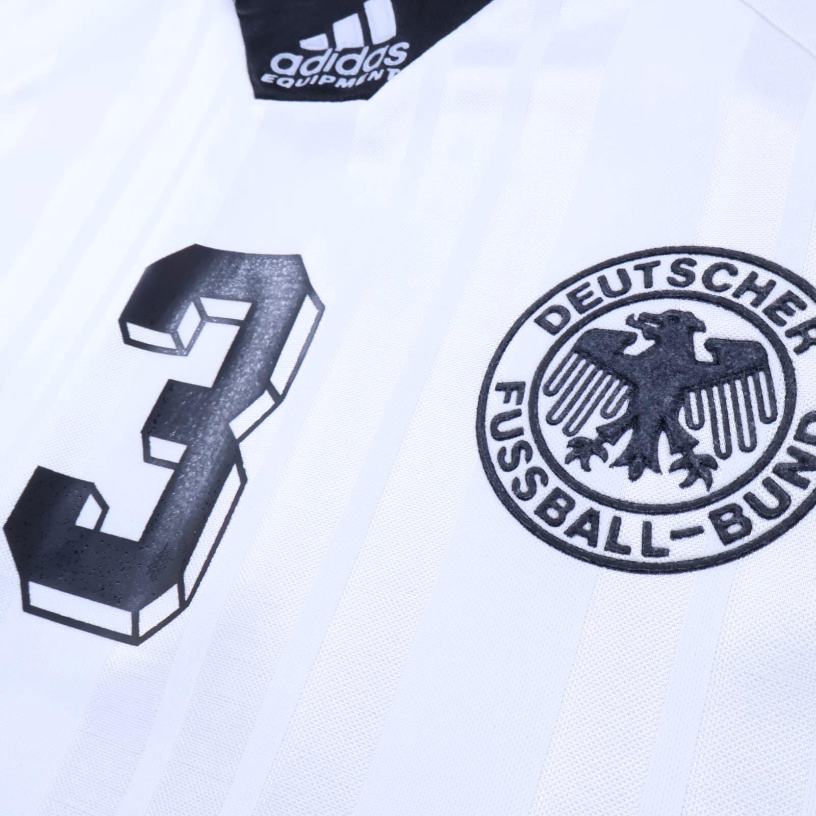 Germany Brehme #3 1992/94 Home Shirt - XL