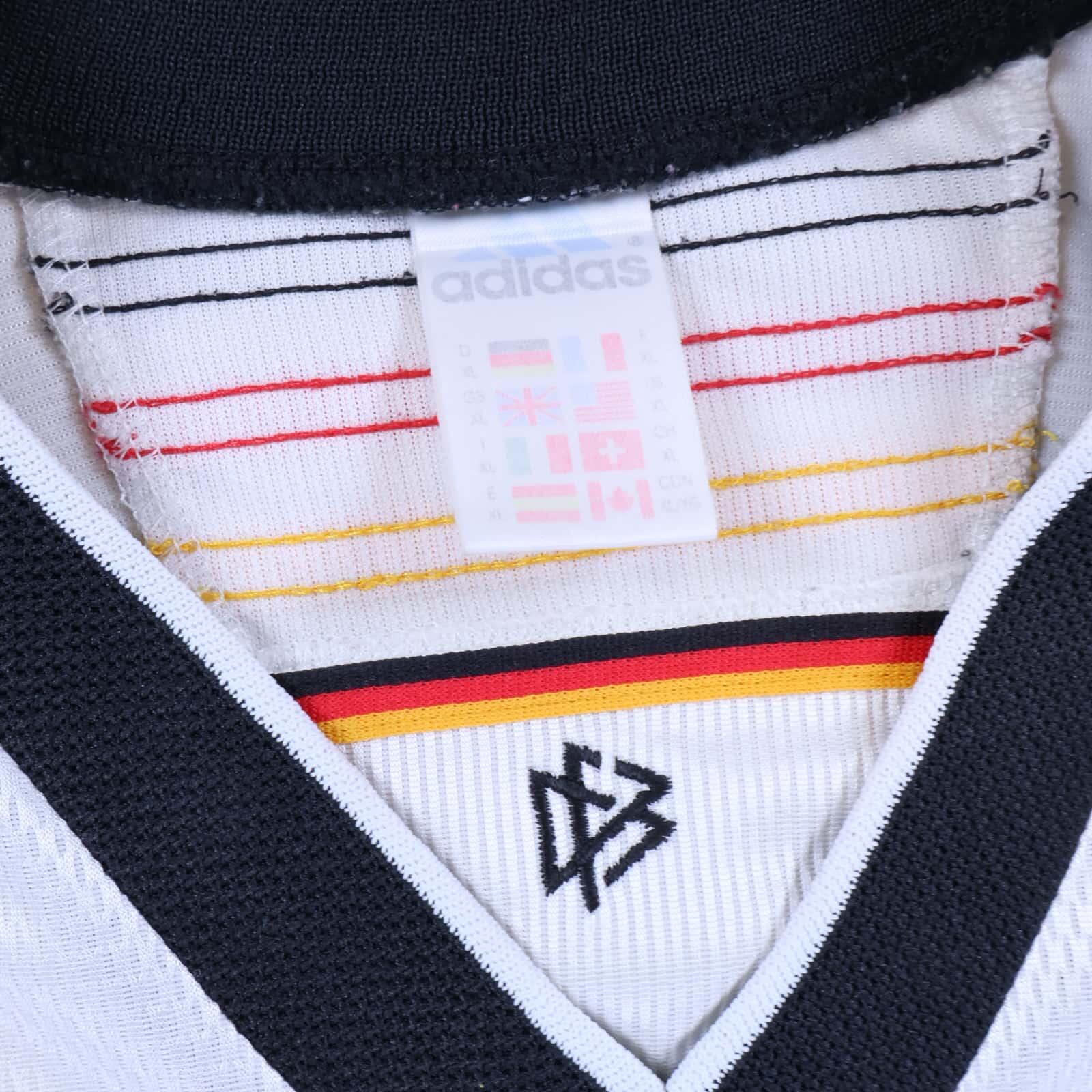 Germany Matthaus #8 1998/00 Home Shirt - XL