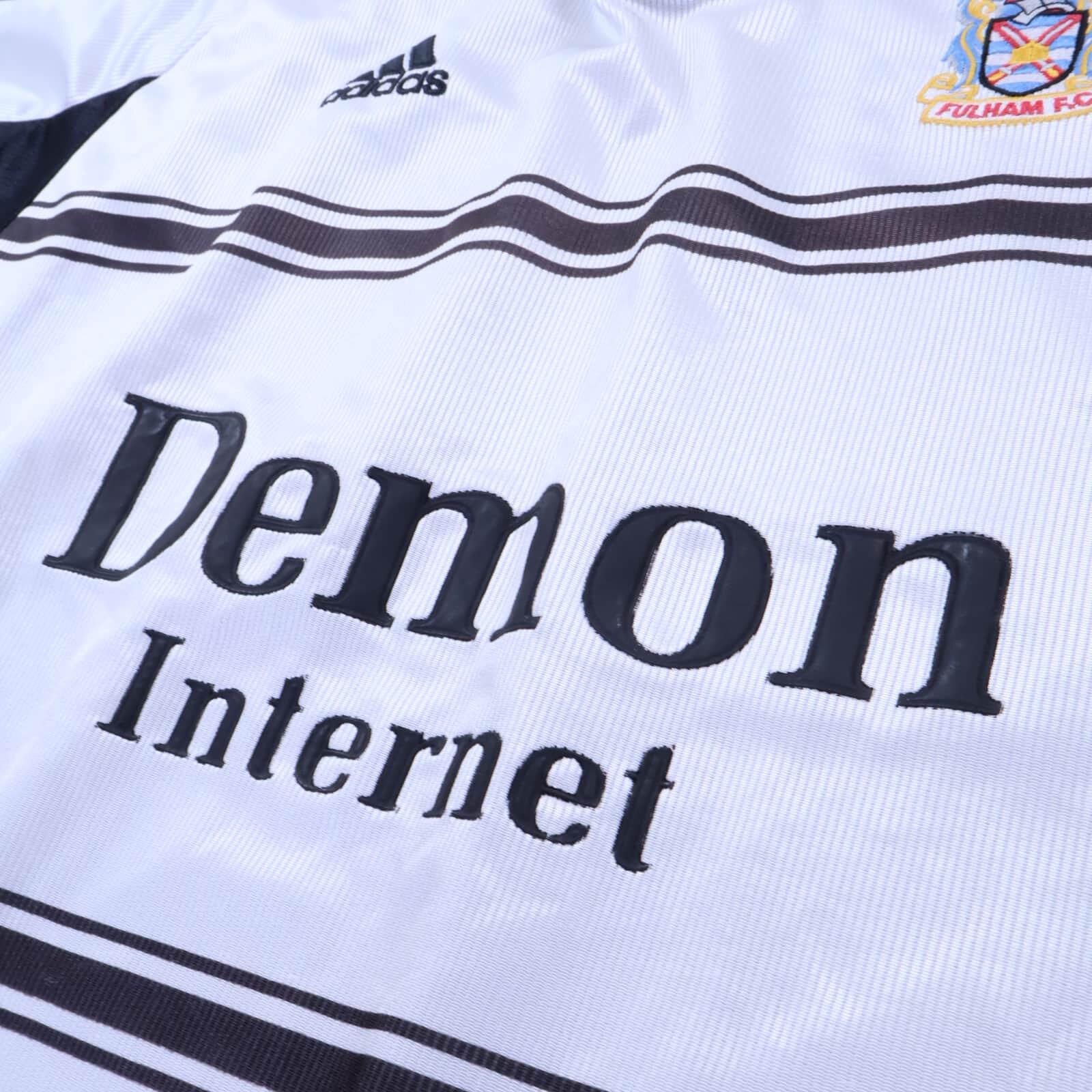 Fulham F.C 1999/00 Home Shirt - XL- BACK