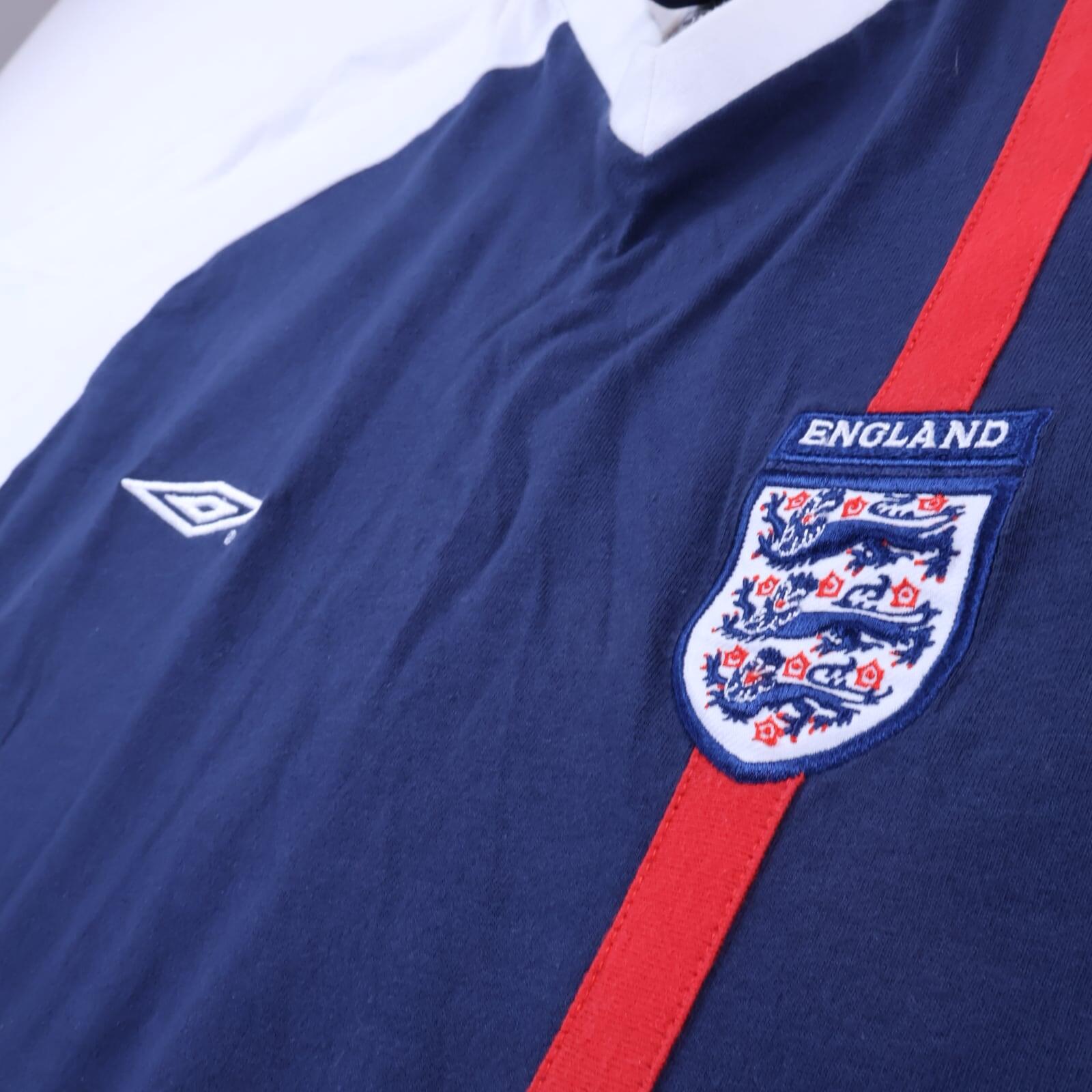 England 2001/03 Training Shirt - M- BACK