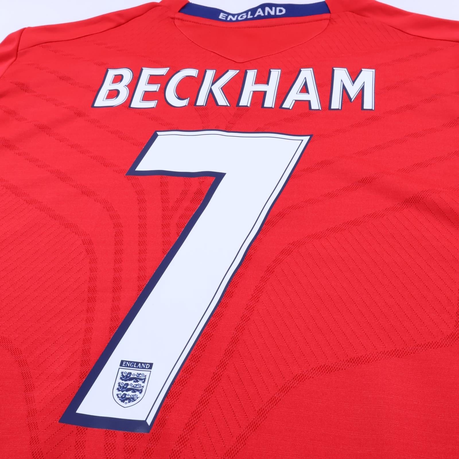 England Beckham #7 2008/10 Away Shirt - M- TAGS