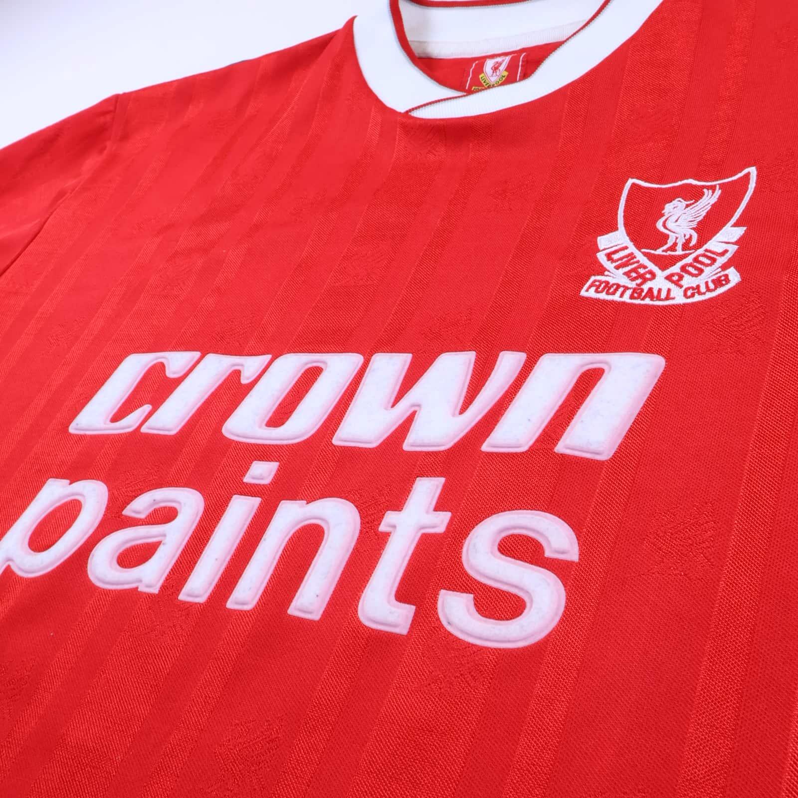Liverpool F.C 1987/88 Home Shirt - Re-Issue - XL- BACK