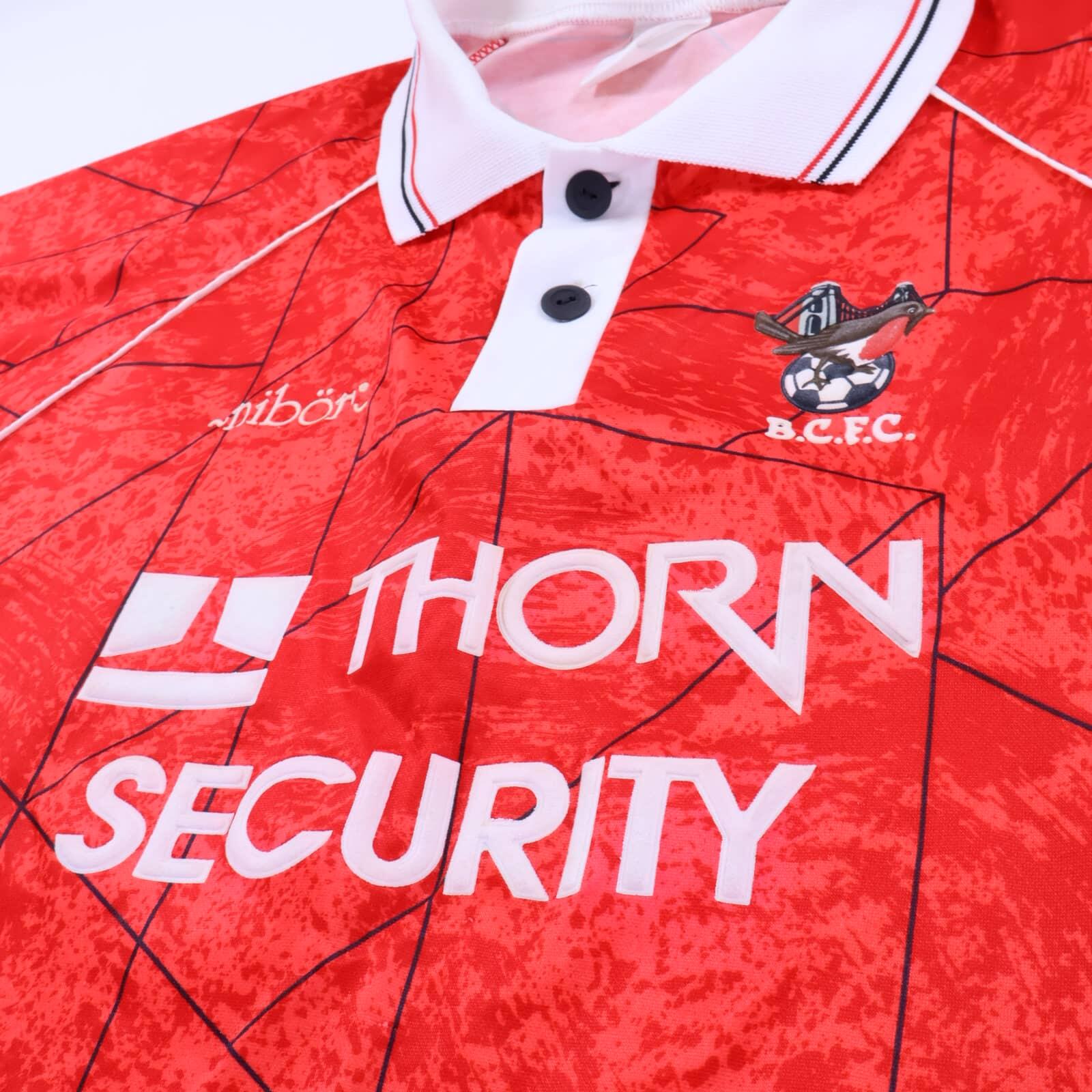 Bristol City F.C 1992/93 Home Shirt - XL- BACK