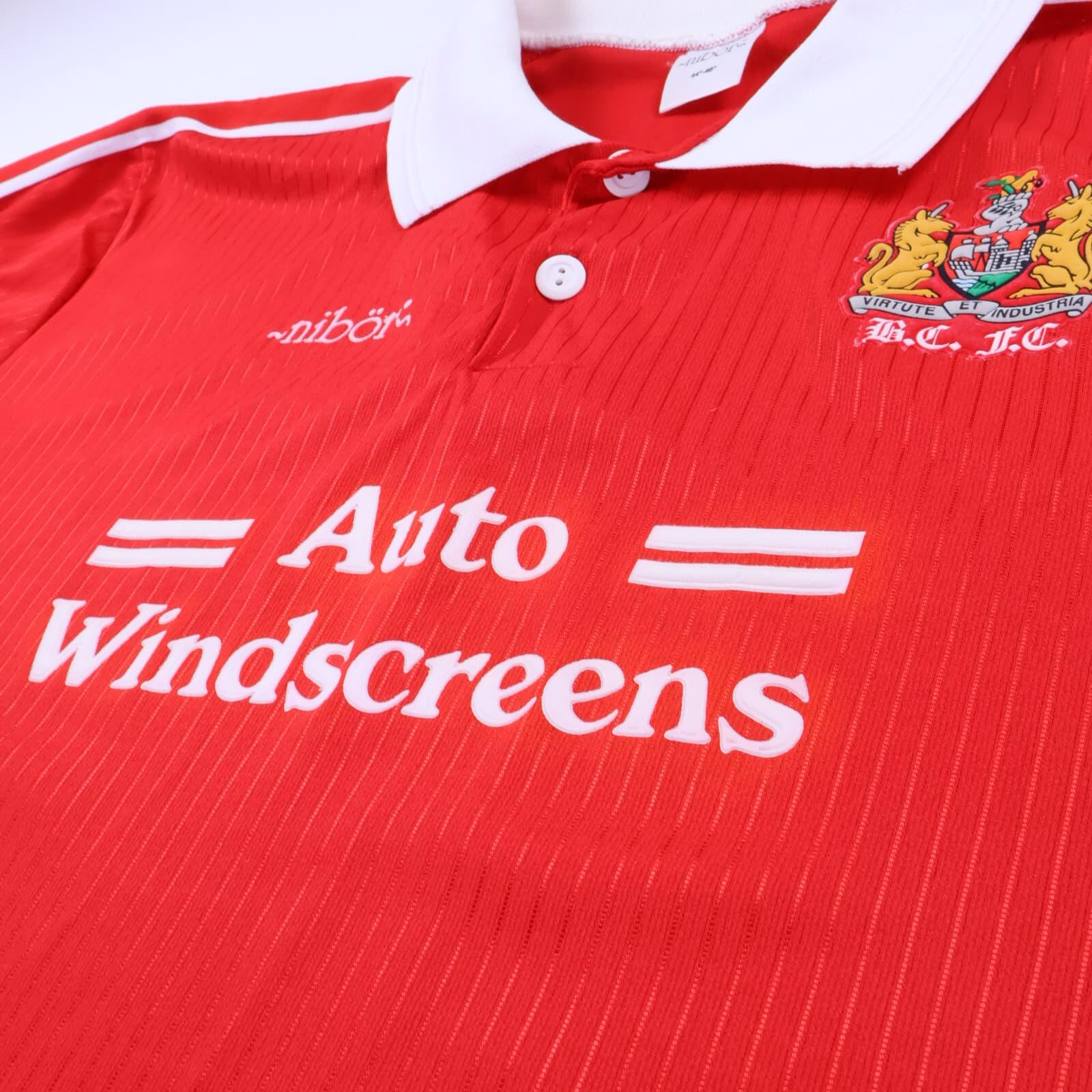 Bristol City F.C 1994/96 Home Shirt - XL- BACK