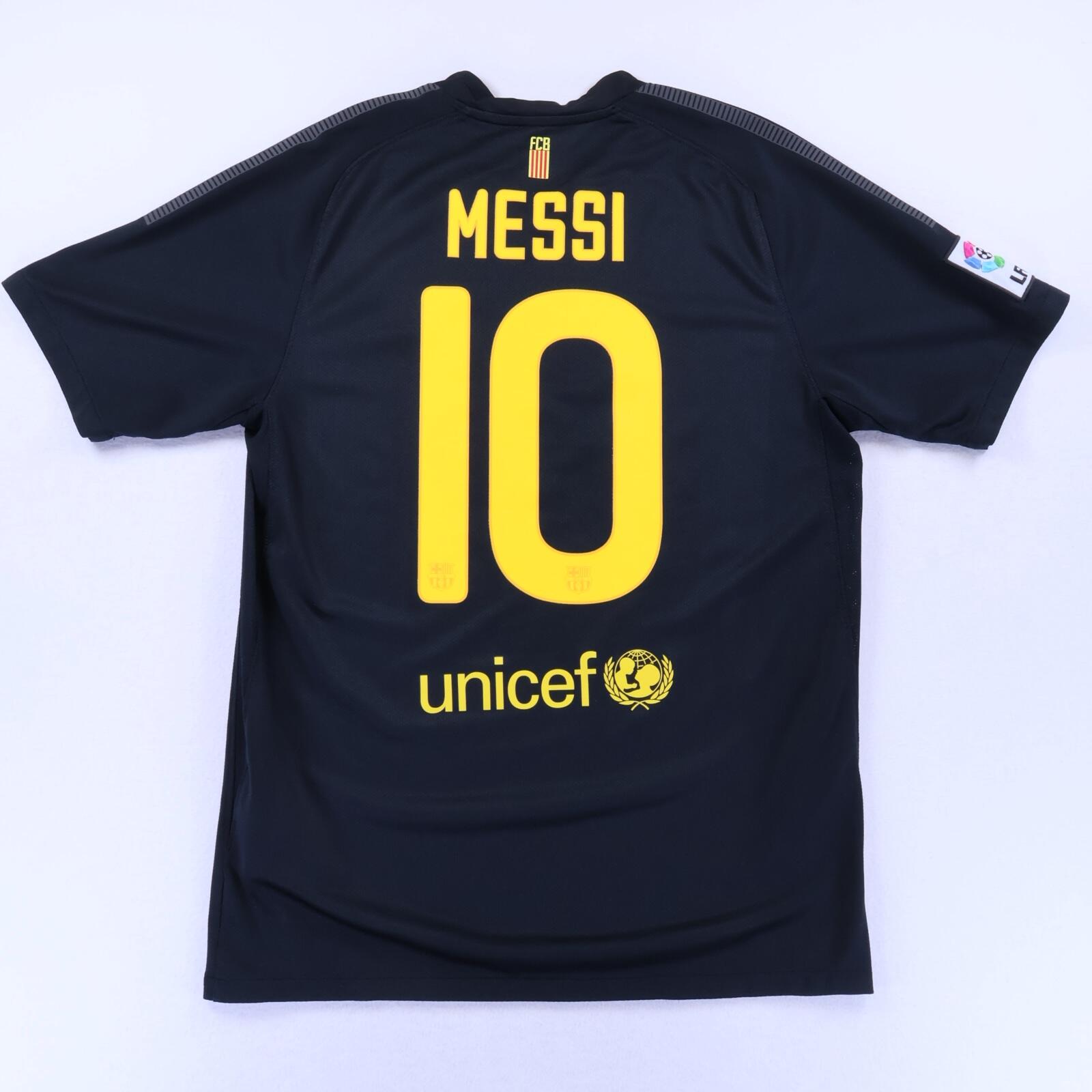 Barcelona Messi #10 2011/12 Away Shirt - M- FRONT
