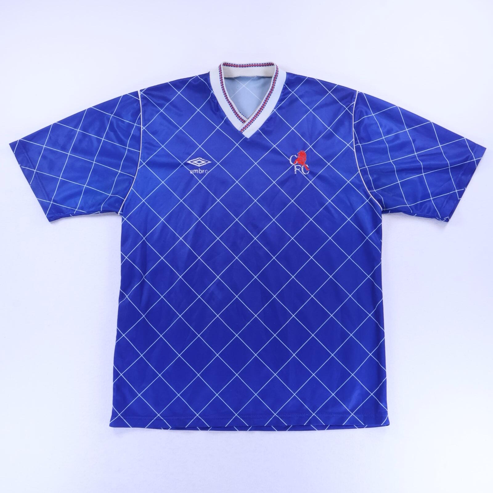 Chelsea 1987/89 Home Shirt - L- FRONT