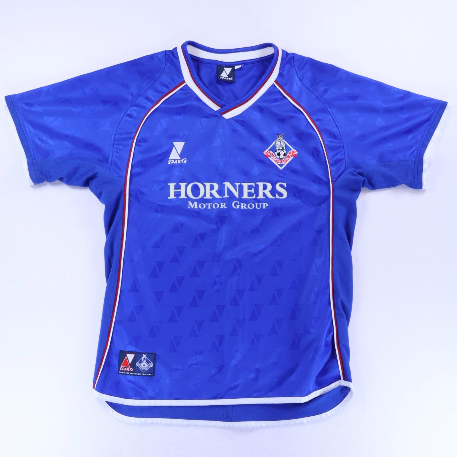 Oldham Athletic 2003/04 Home Shirt - M- FRONT