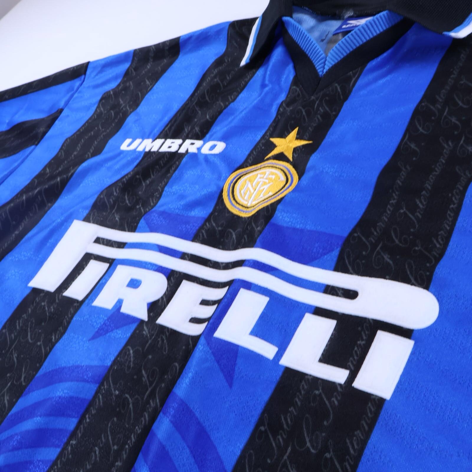Inter Milan Ronaldo #10 1997/98 Home Shirt - L