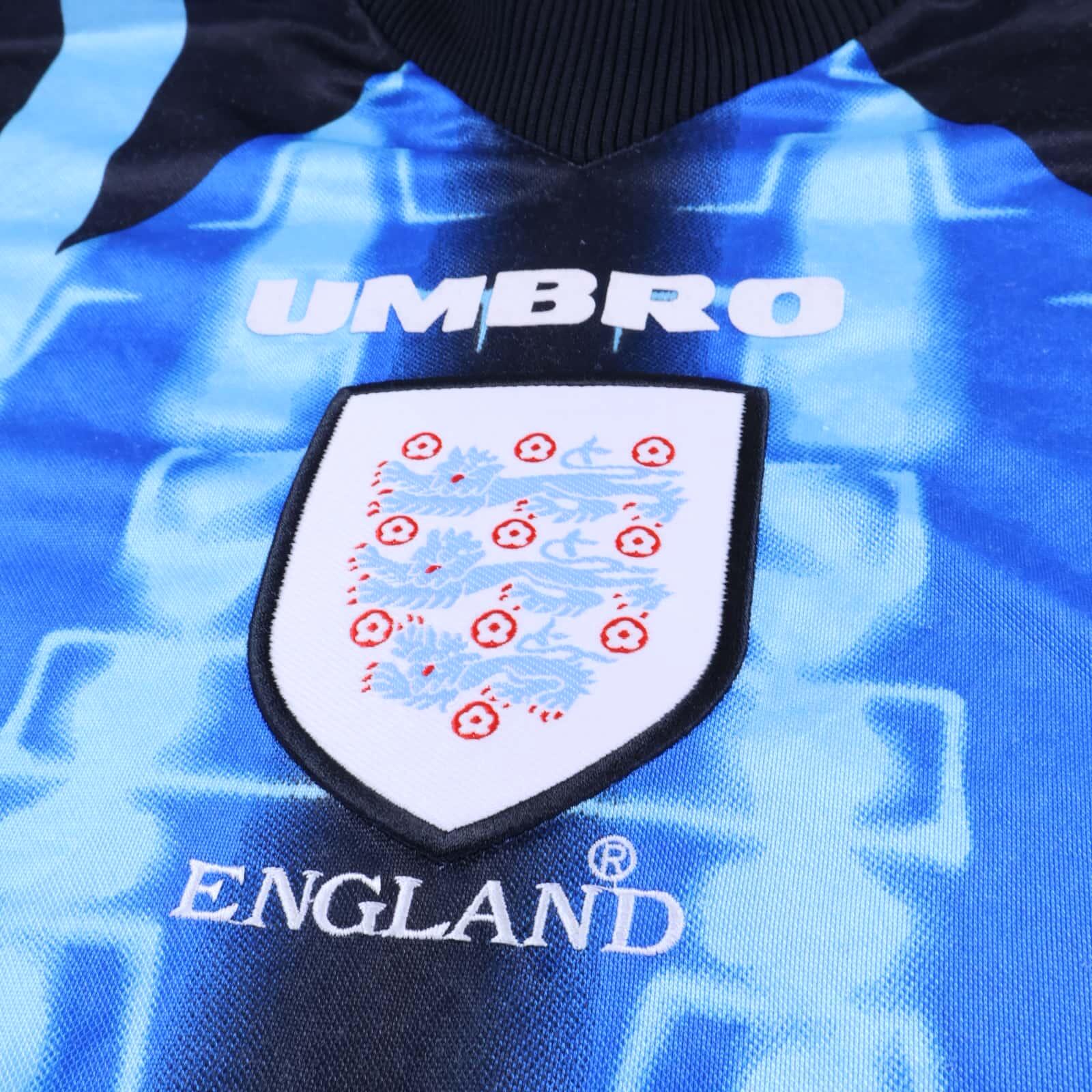 England 1996/98 Goalkeeper Shirt - M- BACK