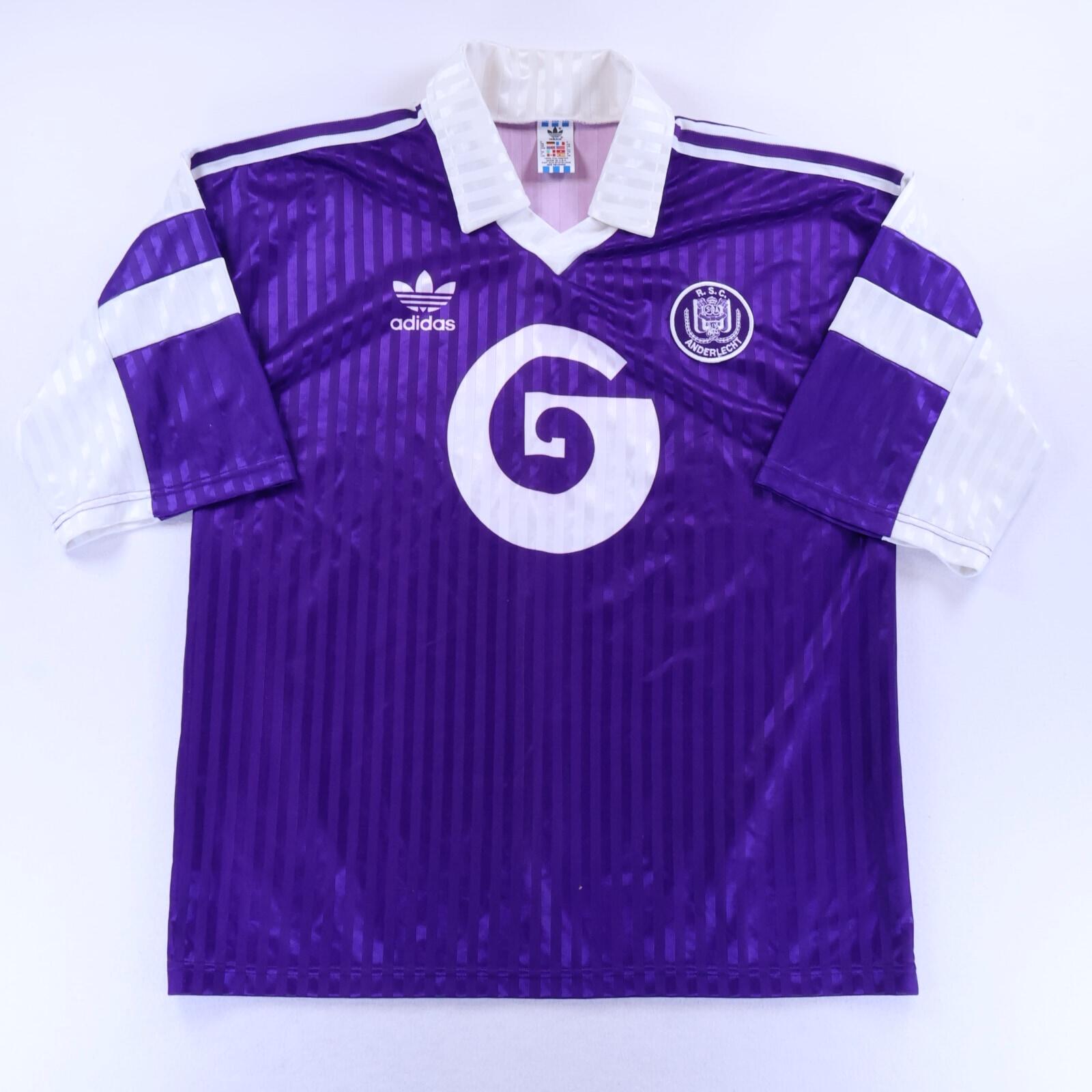 Rsc Anderlecht 1990/92 Away Shirt - XL- FRONT