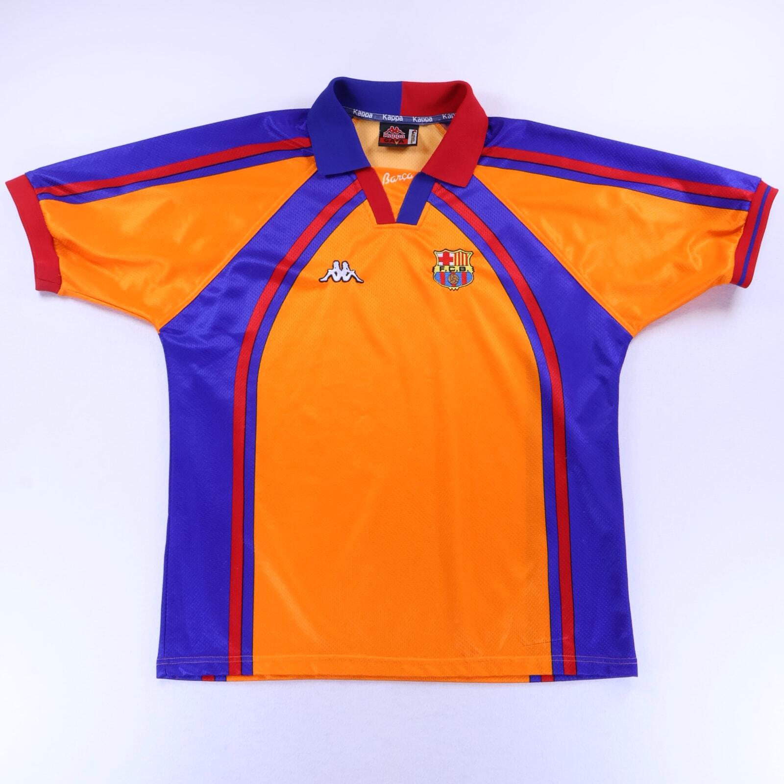 Barcelona 1997/98 Away Shirt - L- FRONT