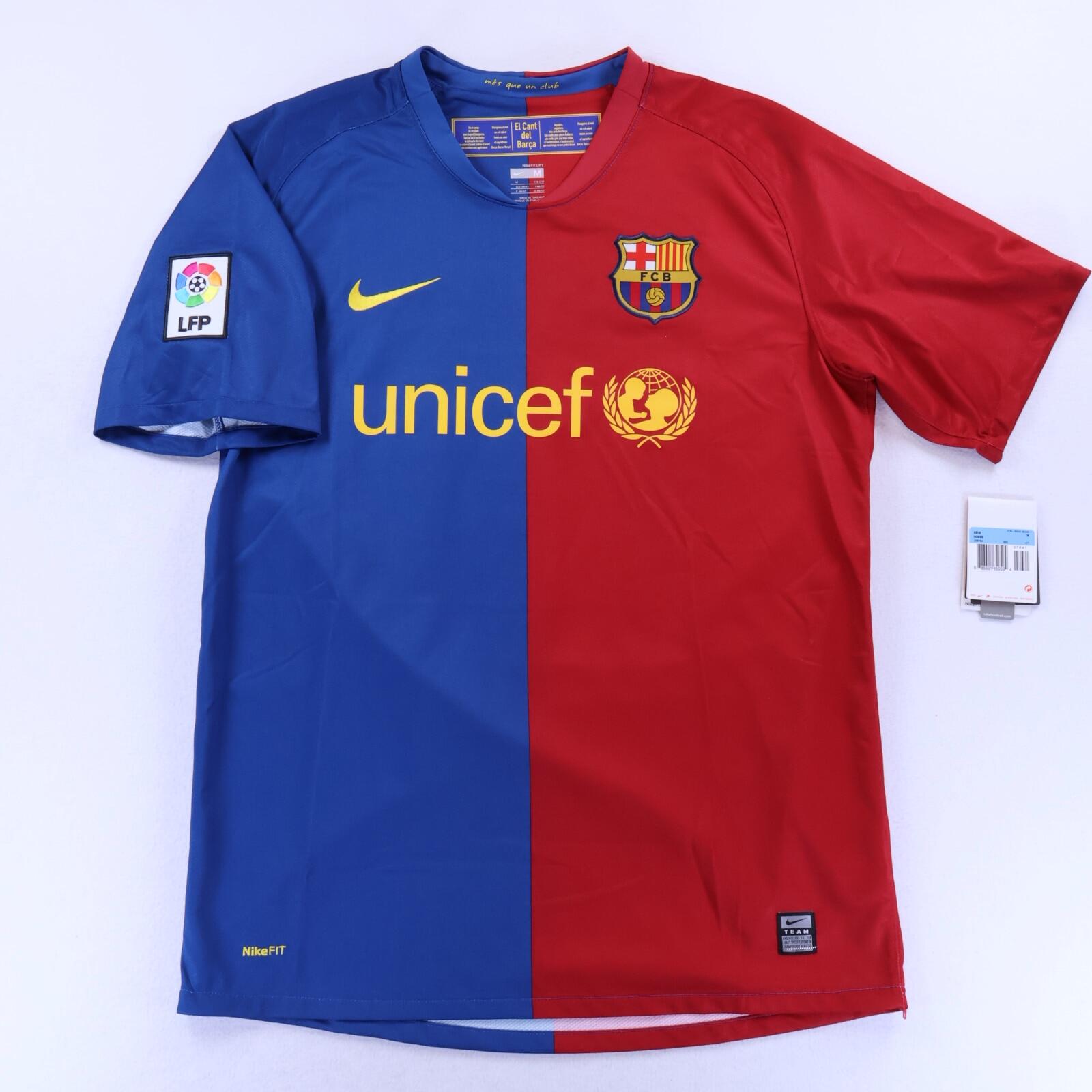 Barcelona Messi #10 2008/09 Home Shirt - M- BACK