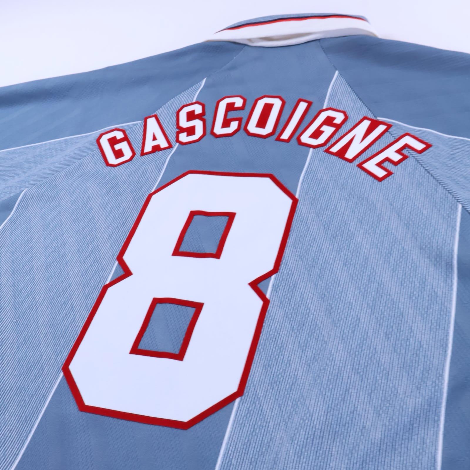 England Gascoigne #8 1996/97 Away Pro Shirt - M- TAGS