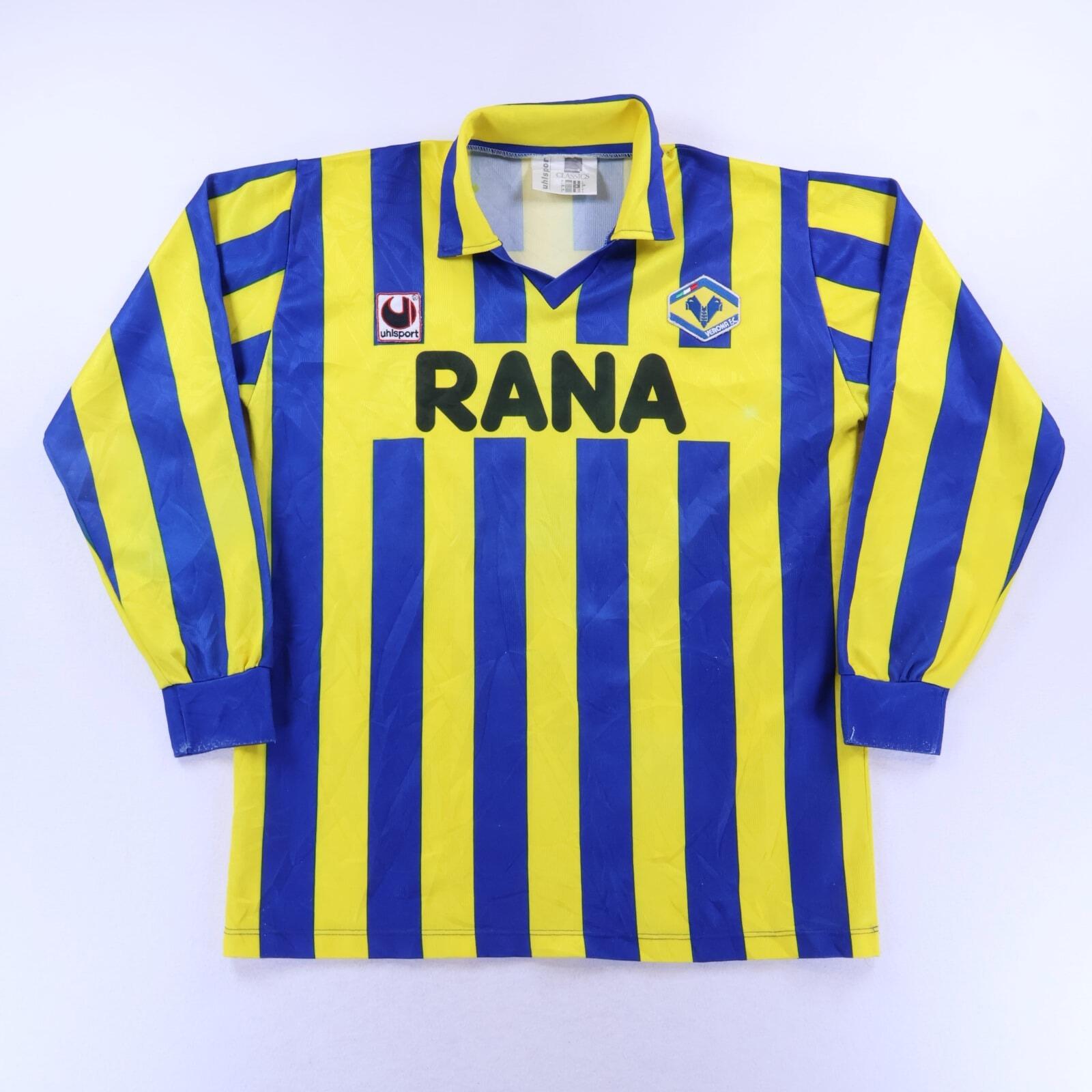 Hellas Verona #9 1992/94 Home Shirt - L