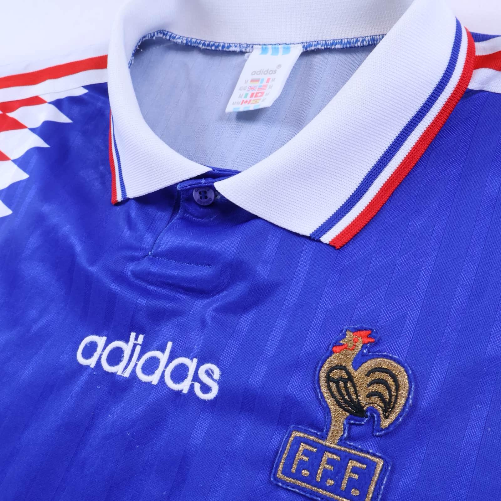 France 1994/96 Home Shirt - M- BACK