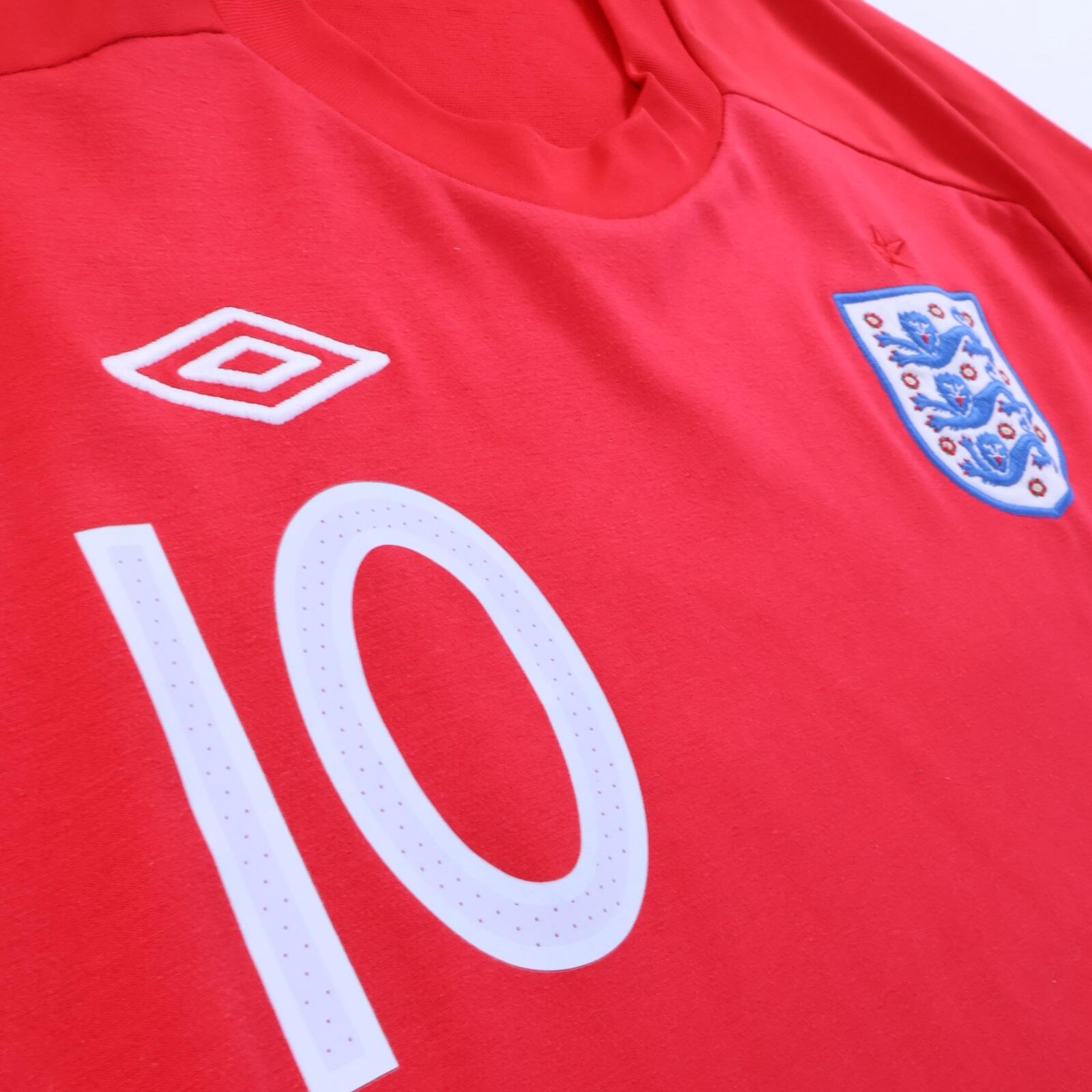 England Rooney #10 2010/11 Away Shirt - XL