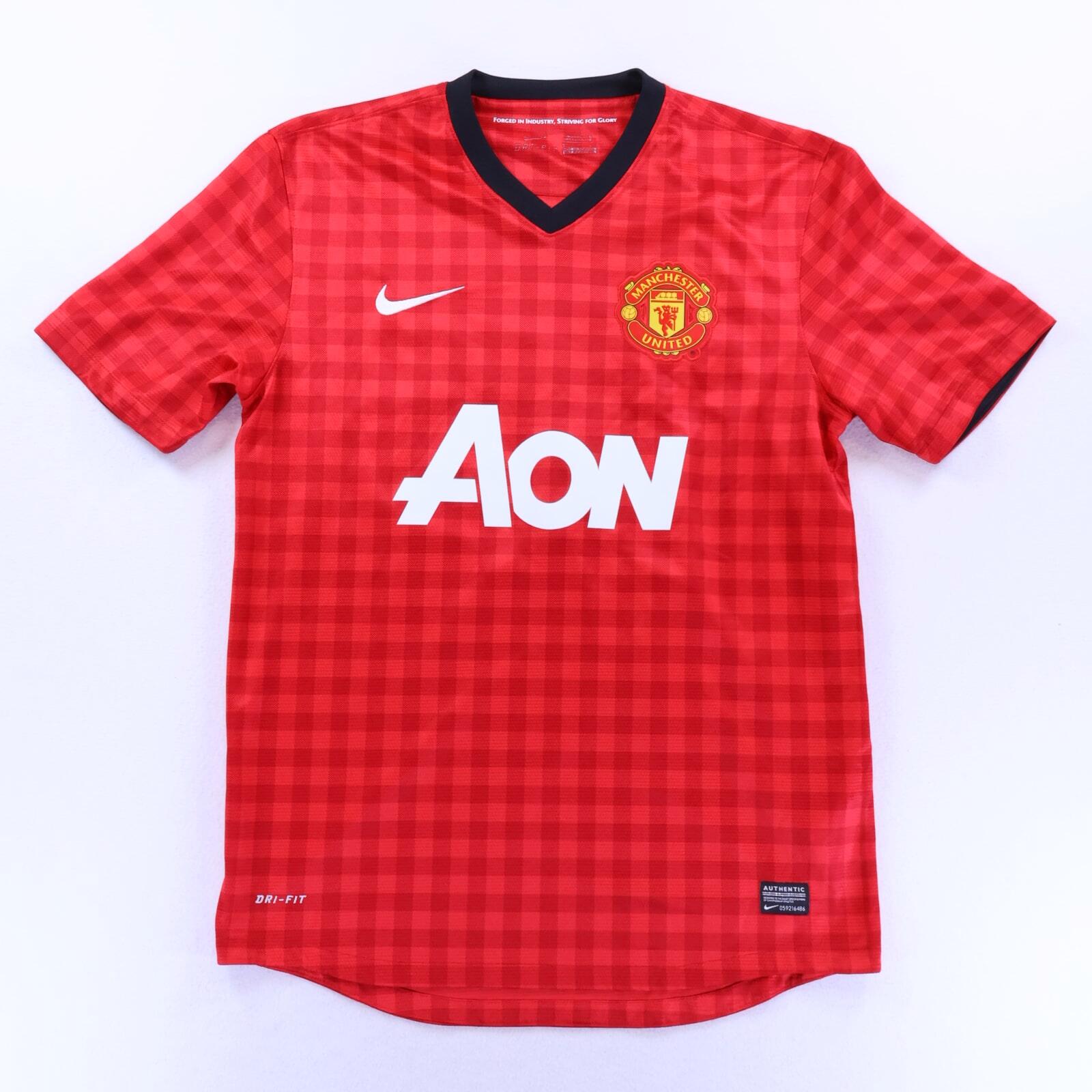 Manchester United V. Persie #20 2012/13 Home Shirt - M - BACK