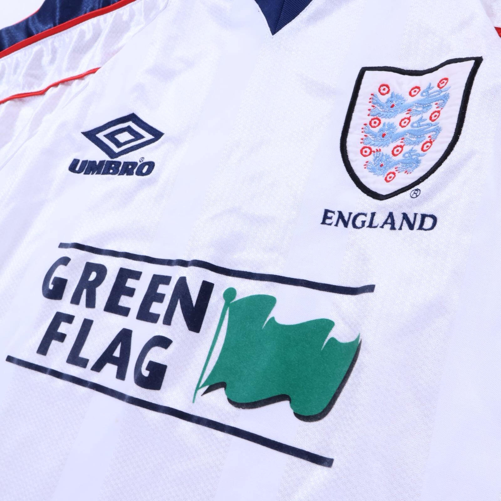 England 1998/99 Home Shirt - XL- BACK