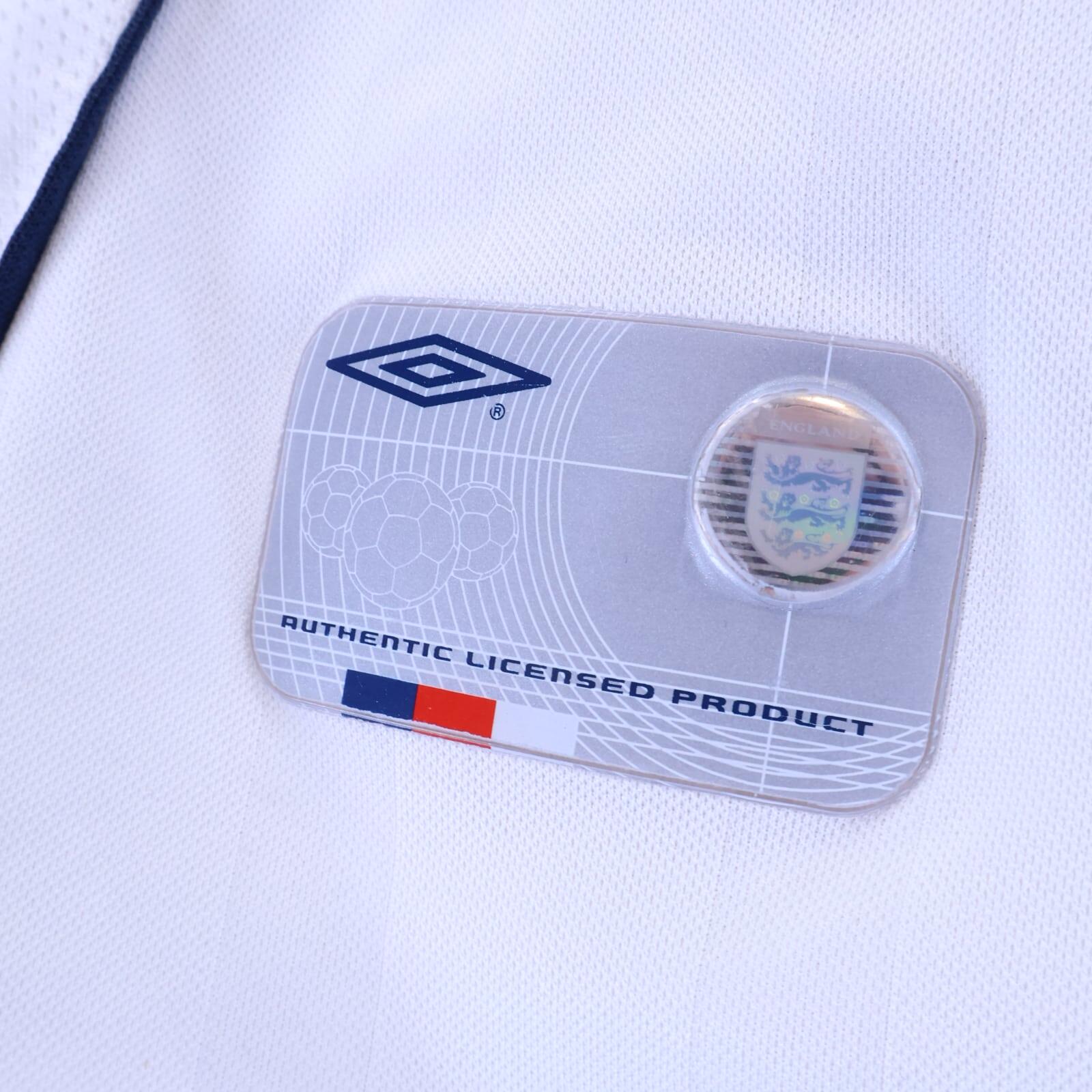 England Beckham #7 2001/03 Home Shirt - XL