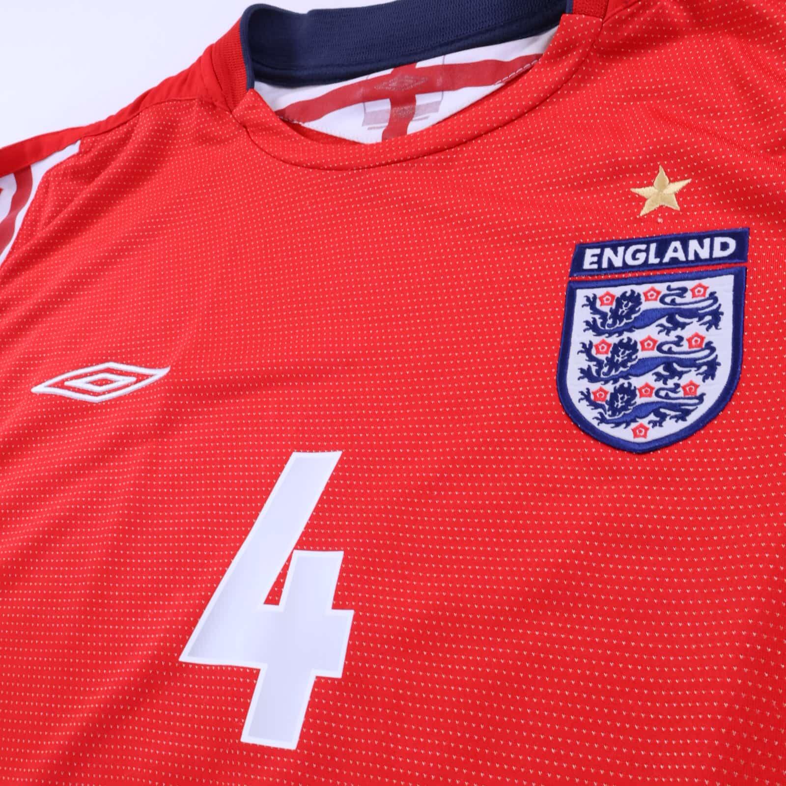 England Gerrard #4 2004/06 Away Shirt - XL