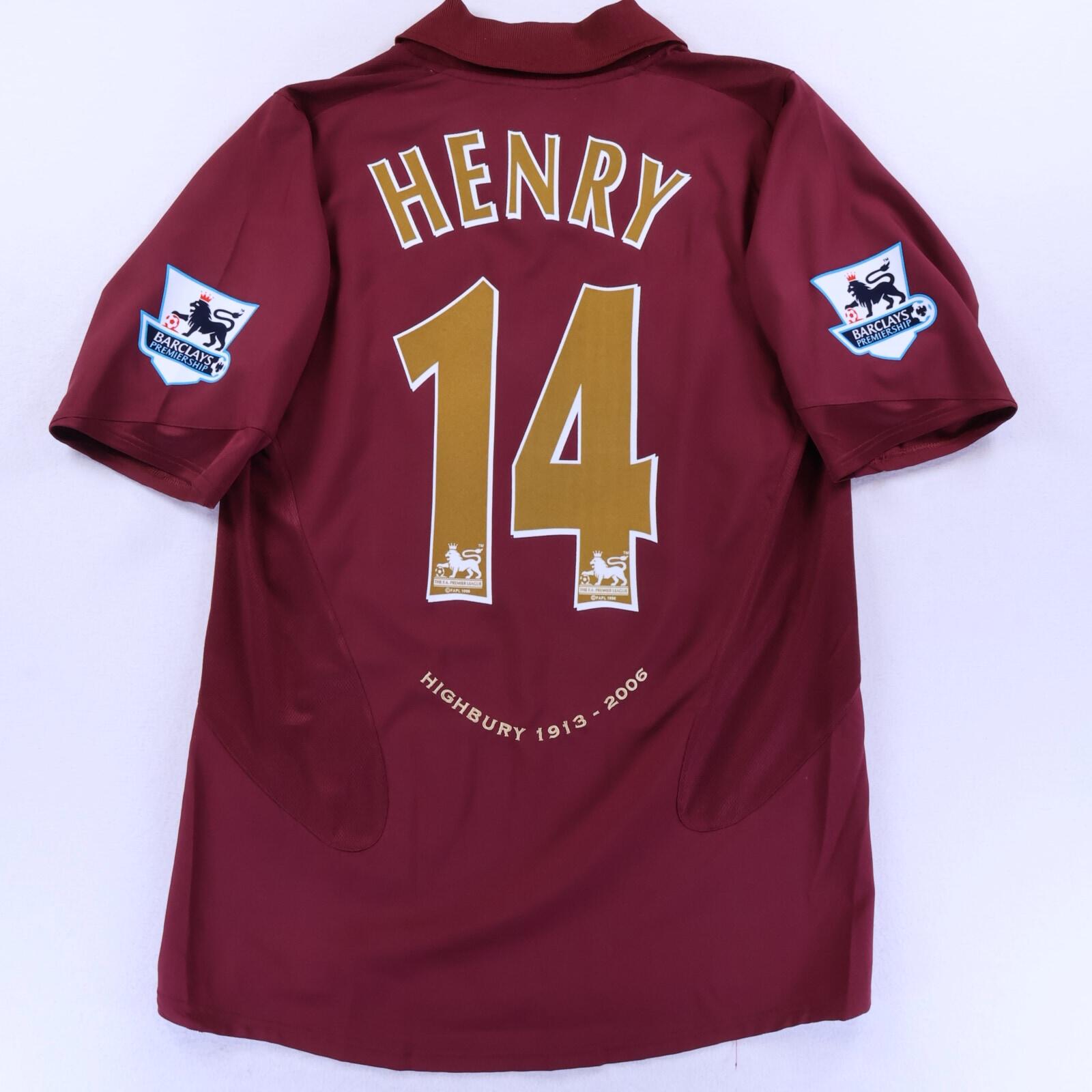 Arsenal 2005/06 Home Shirt - M- FRONT
