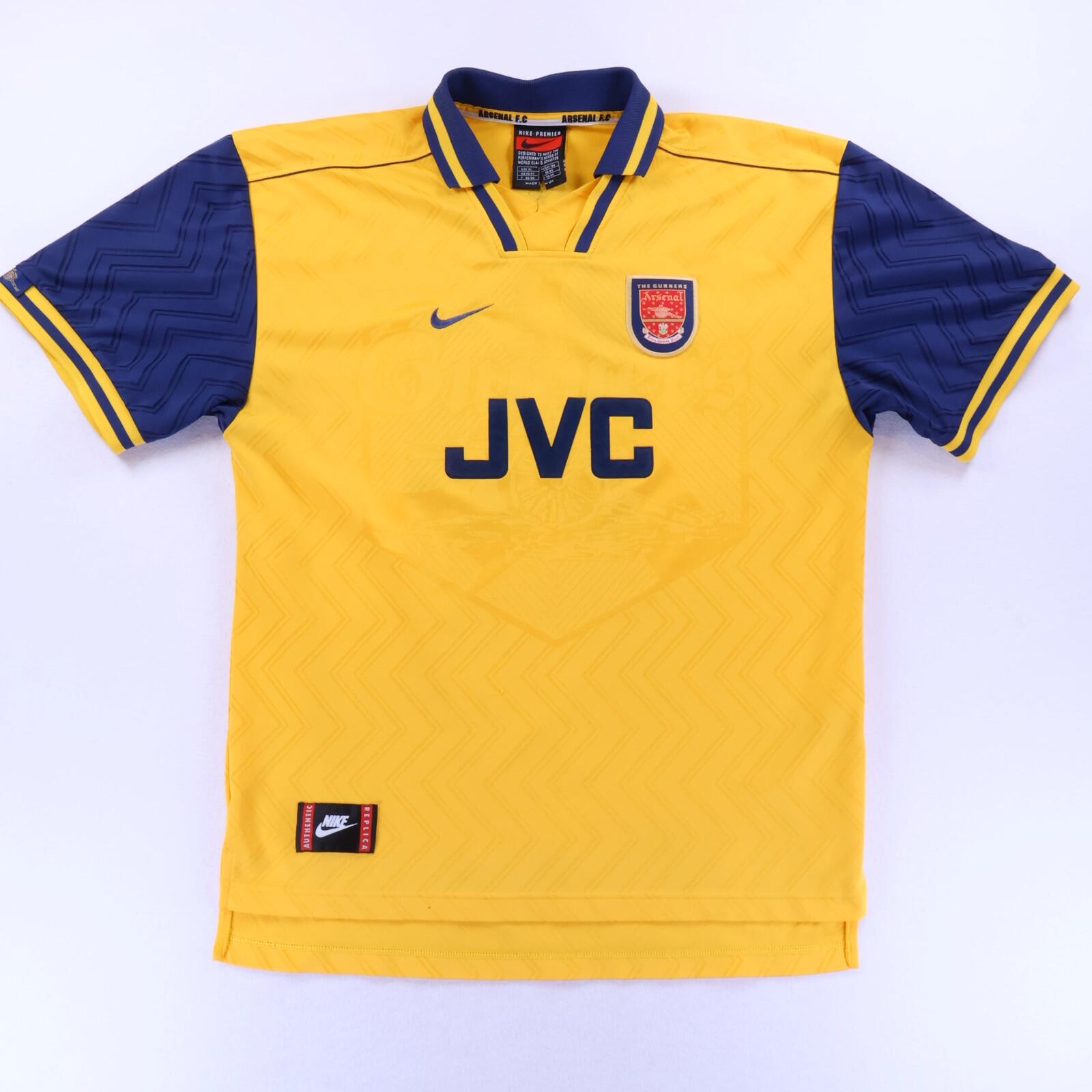 Arsenal Bergkamp #10 1996/97 Away Shirt - XL- BACK
