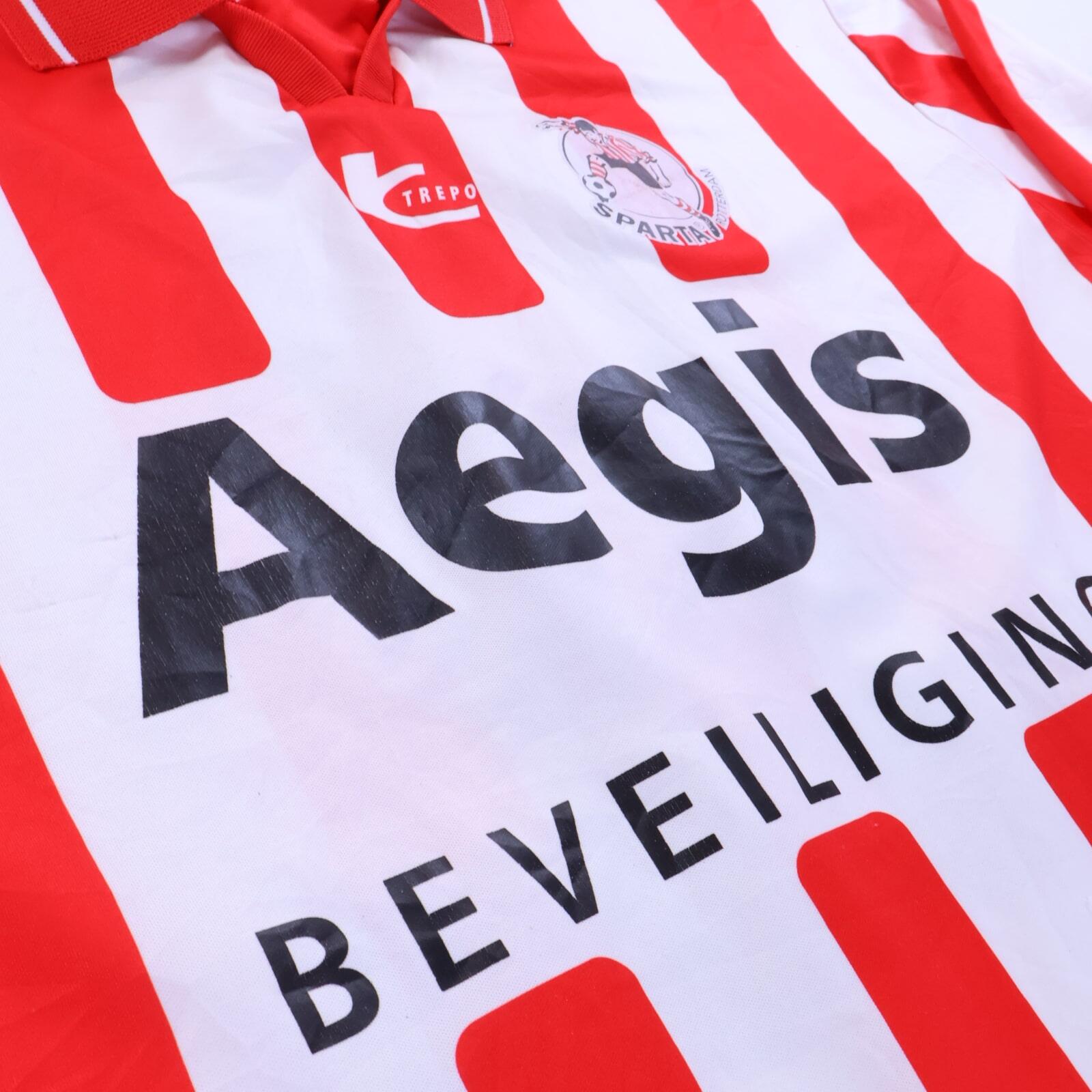 Sparta Rotterdam #14 2003/04 Home Shirt - XL- BACK