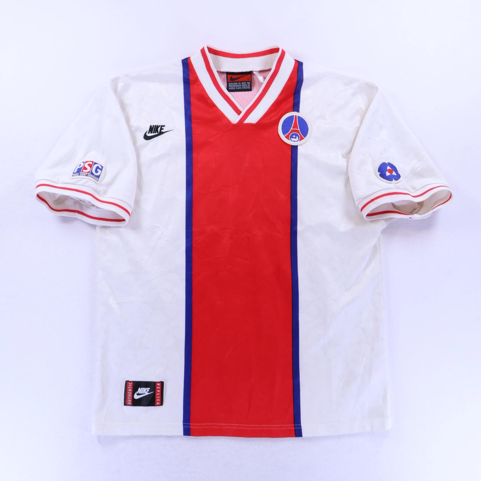 Paris Saint-Germain F.C 1995/96 Away Shirt - M- FRONT