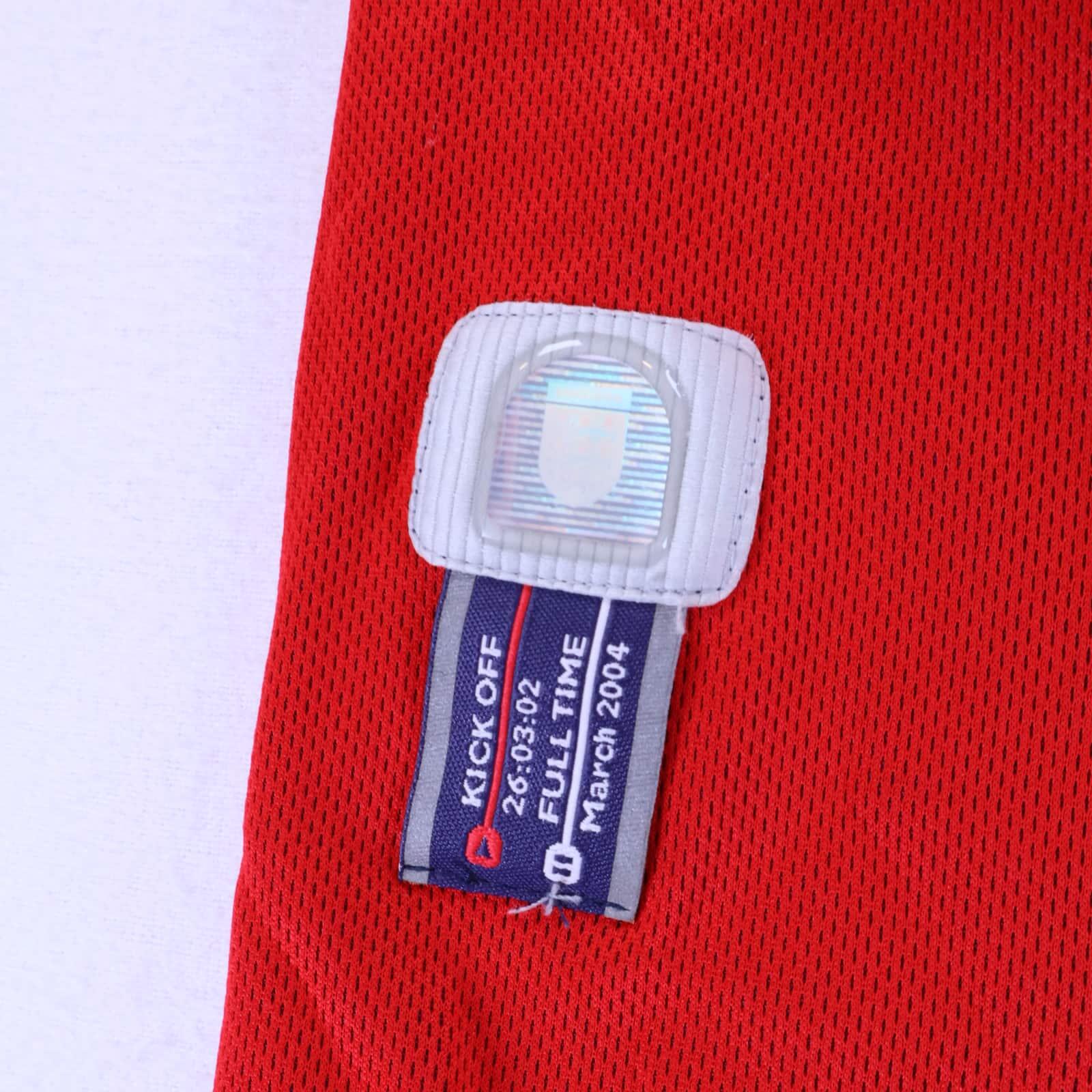England Gerrard #4 2002/04 Away Shirt - Reversible - XL
