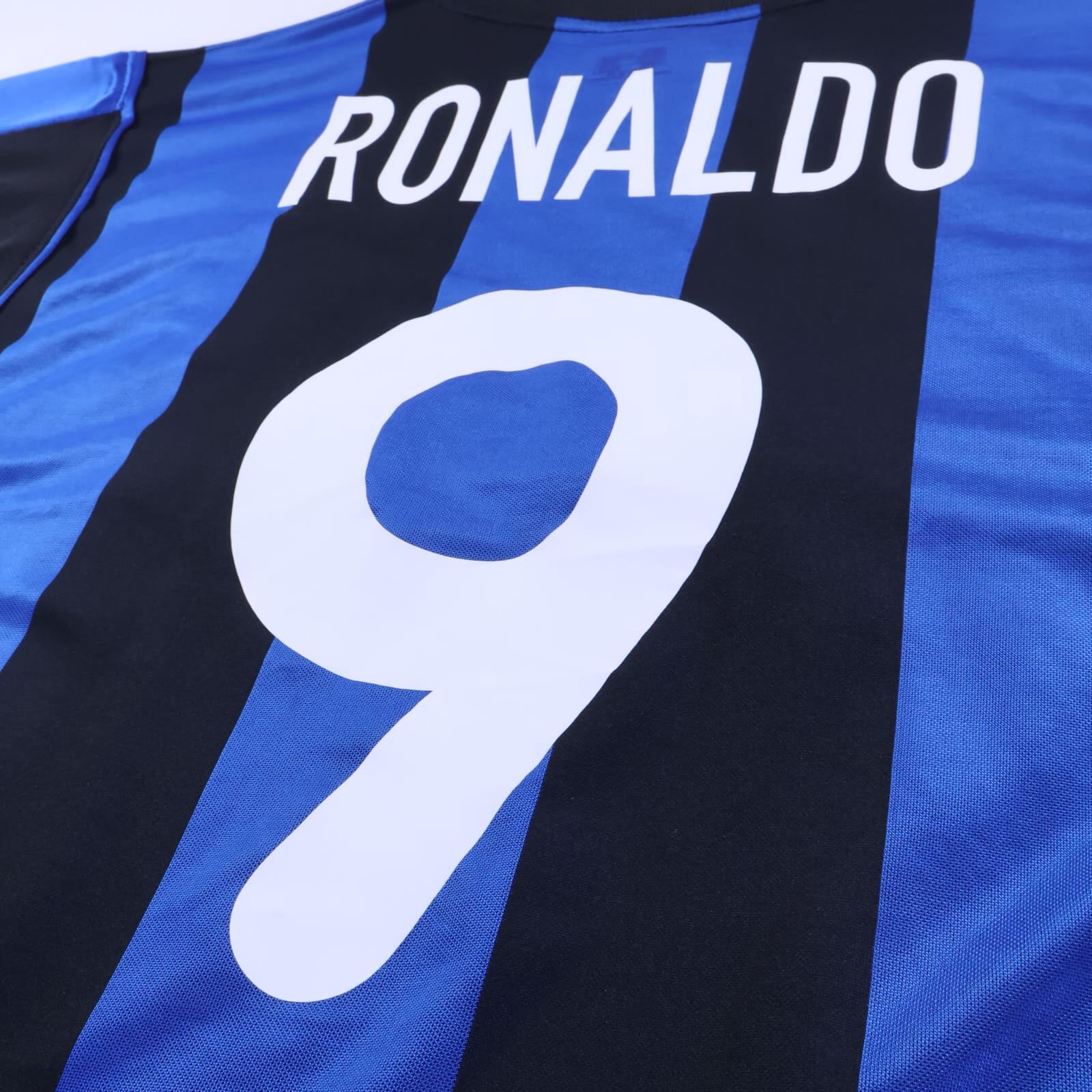 Inter Milan Ronaldo #9 2000/01 Home Shirt - XL- TAGS
