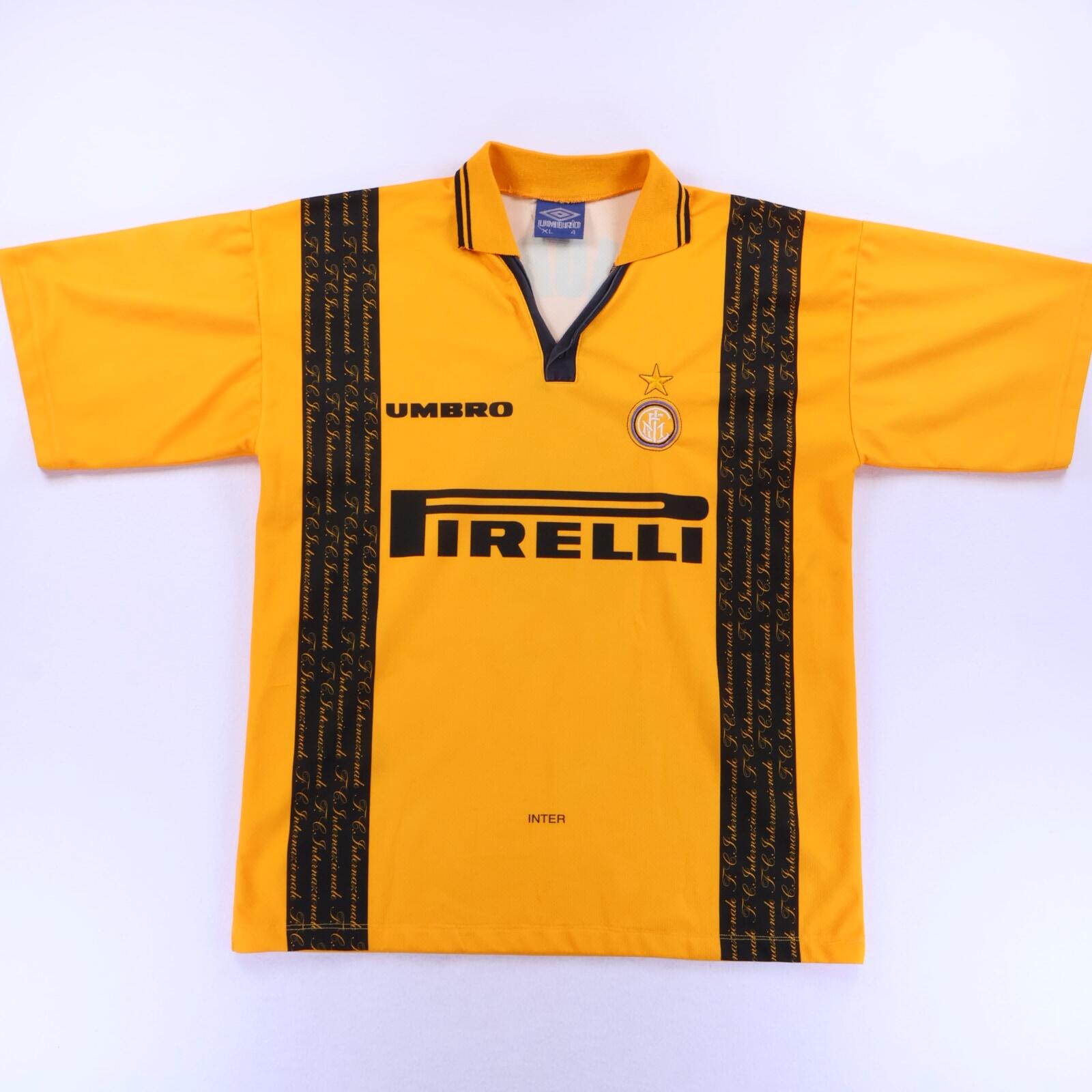 Inter Milan Zamorano #9 1996/97 Third Shirt - XL- BACK