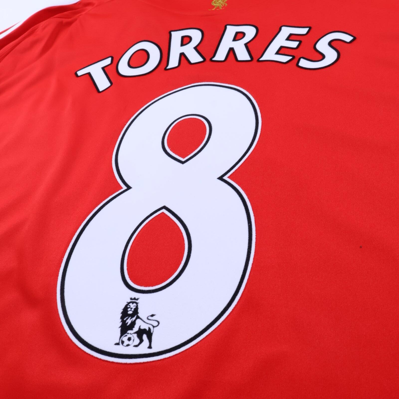 *NWT* Liverpool F.C Torres #8 2008/10 Home Shirt - 2XL- TAGS