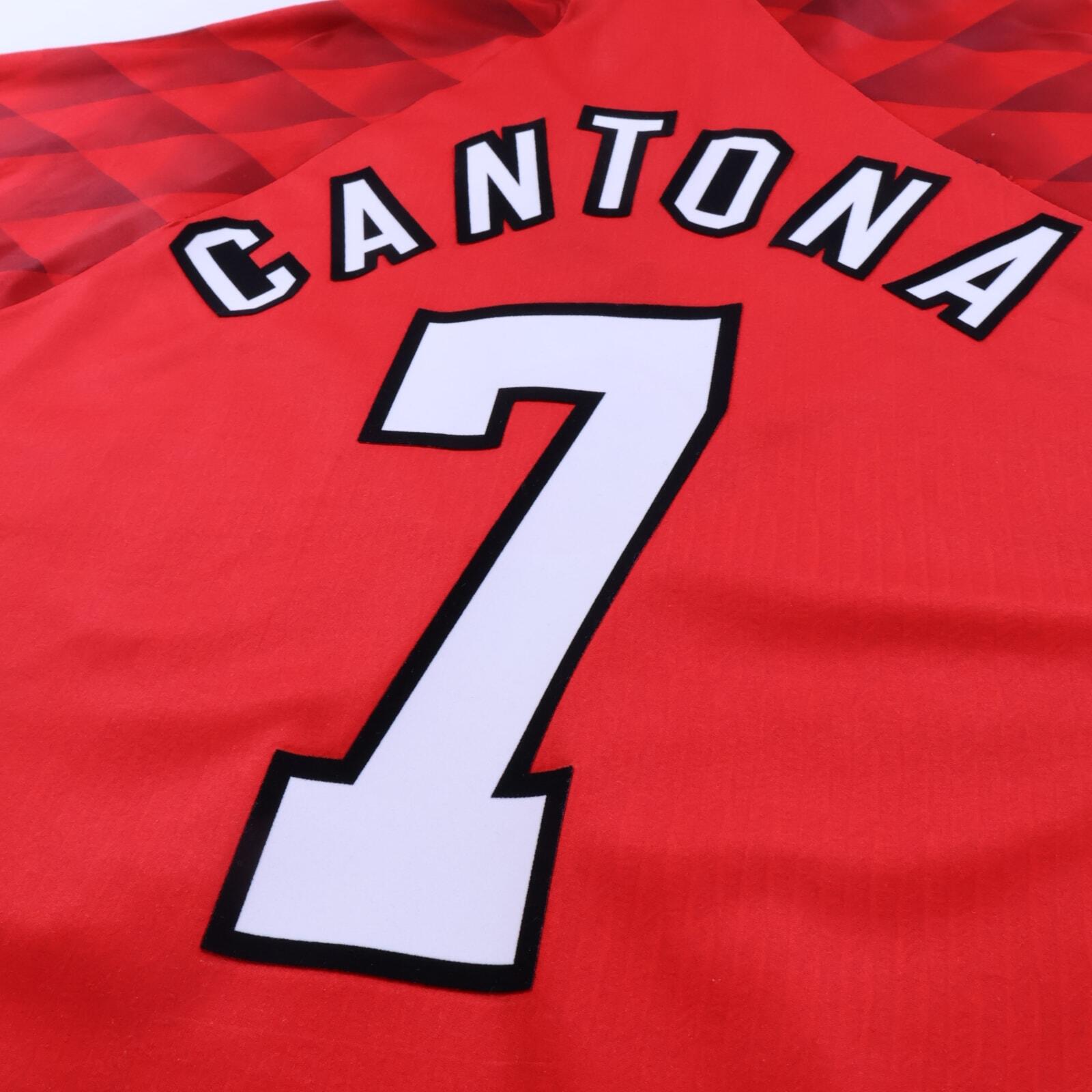 Manchester United Cantona #7 1996/98 Home Shirt - L- TAGS