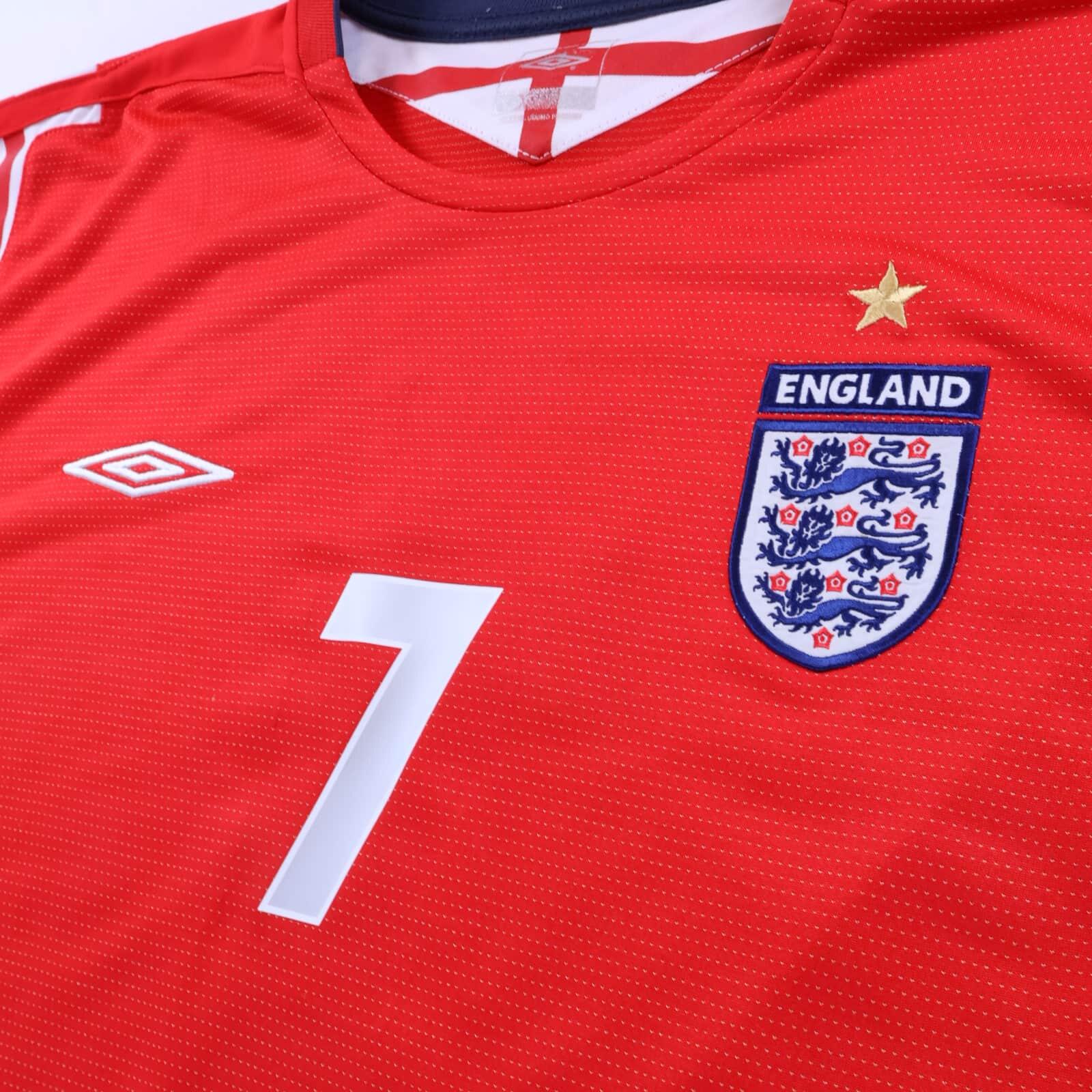 England Beckham #7 2004/06 Away Shirt - 3XL