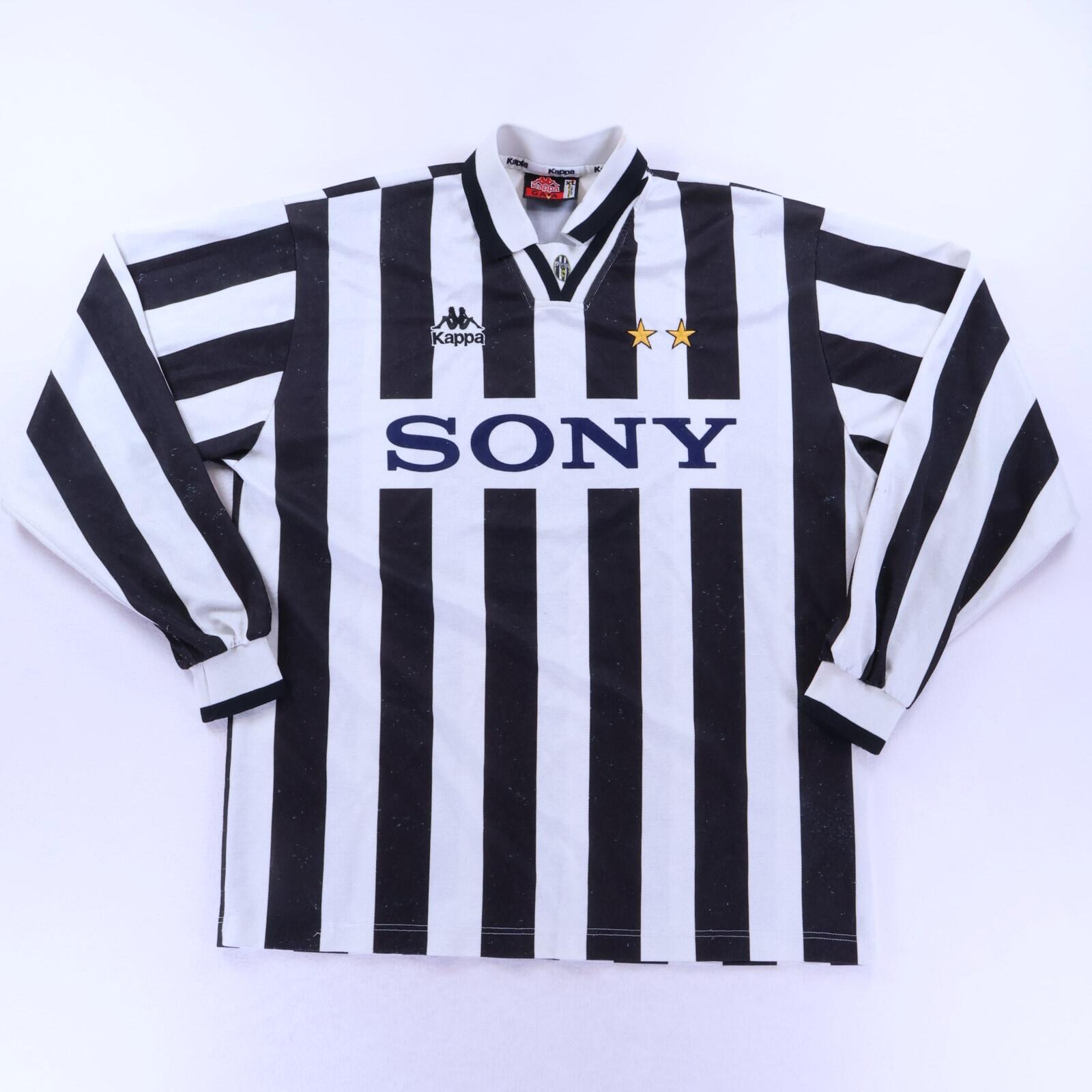 Juventus 1995/97 Home Shirt - Long Sleeve - XL- FRONT