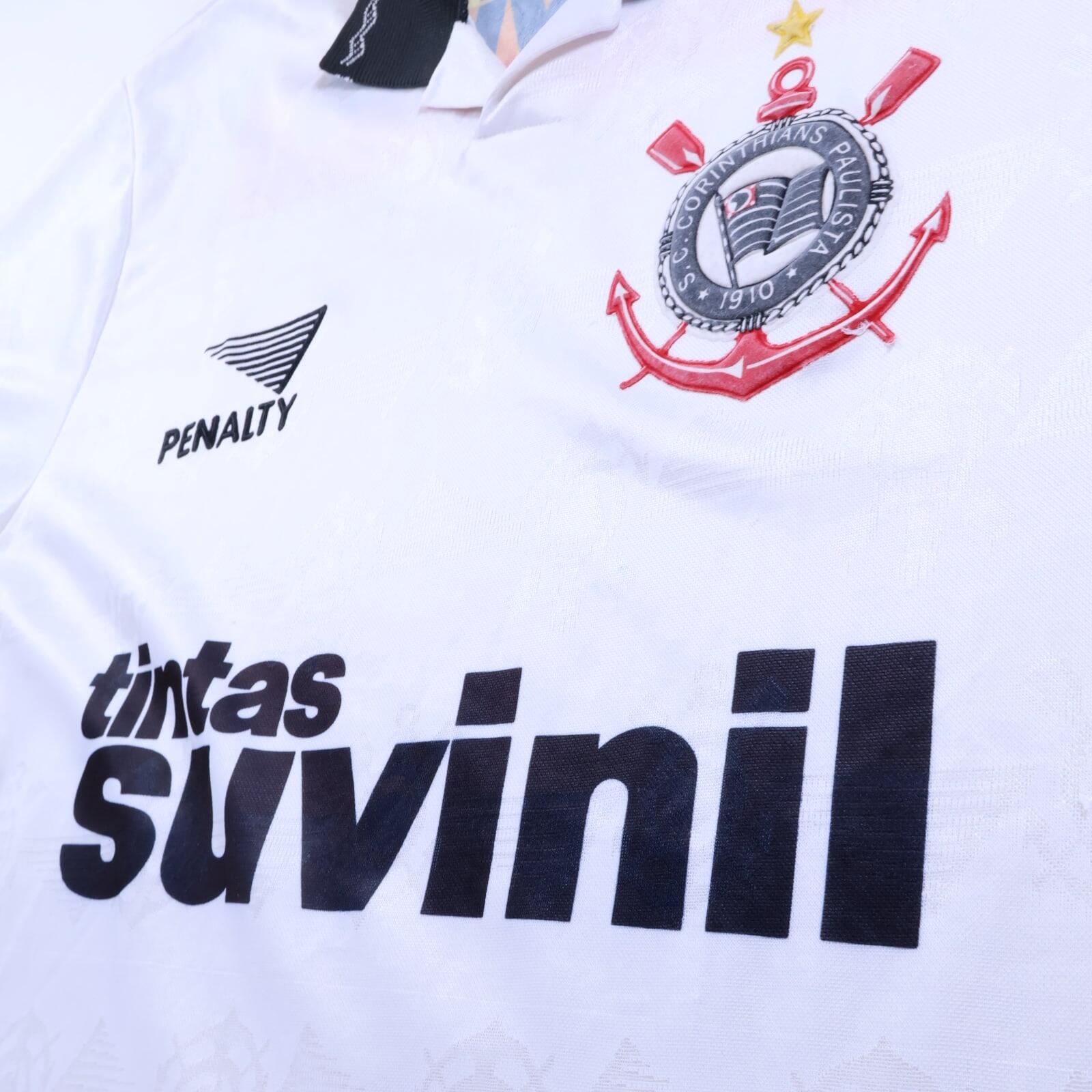 Corinthians 1995/ Home Shirt - L- BACK