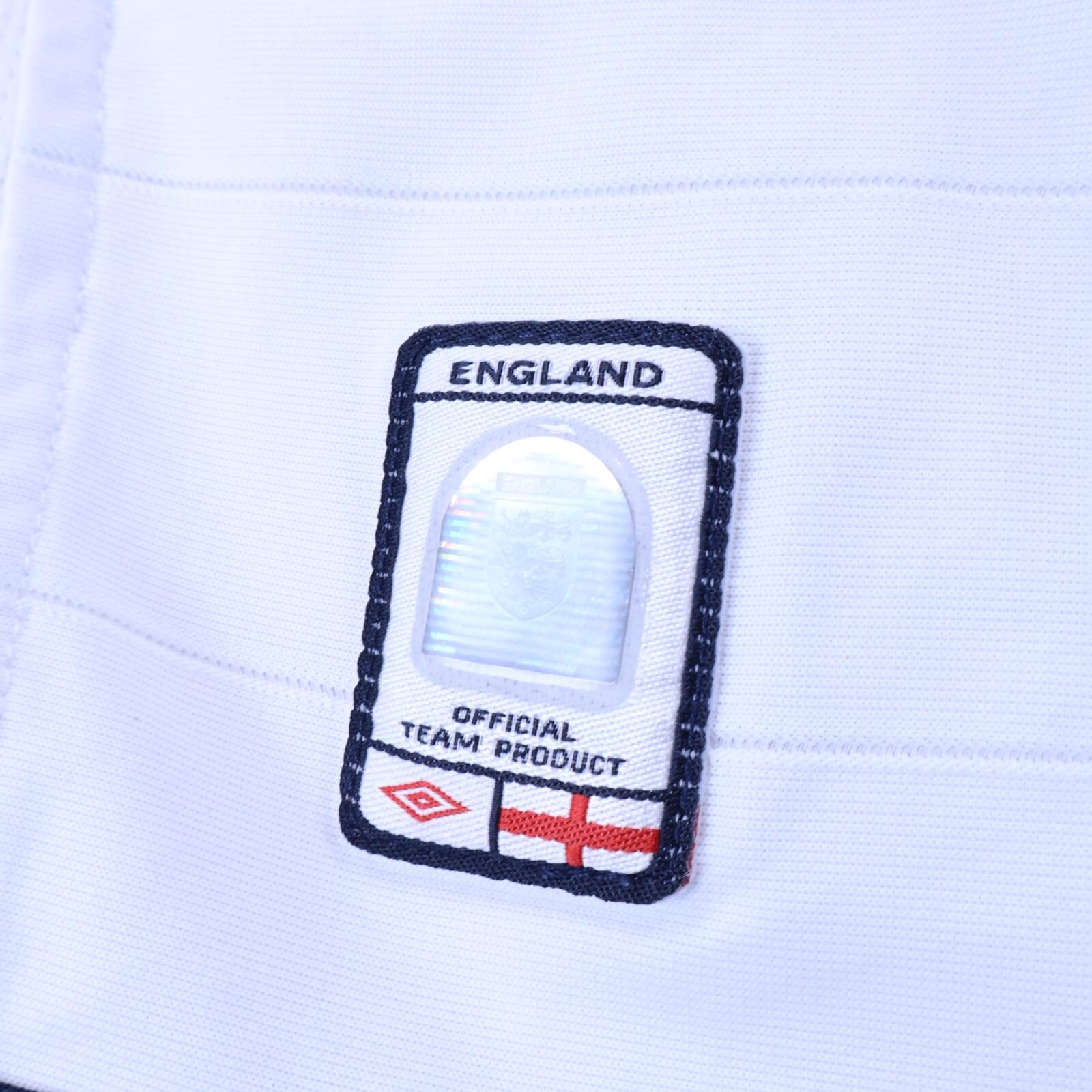 England Scholes #8 2003/05 Home Shirt - Reversible - XL