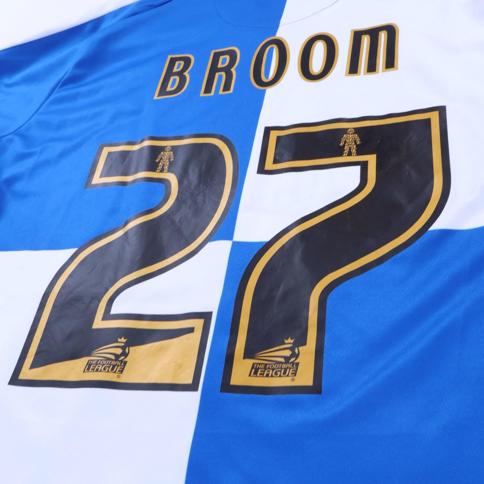 Bristol Rovers Broom #27 2015/16 Home Shirt - M