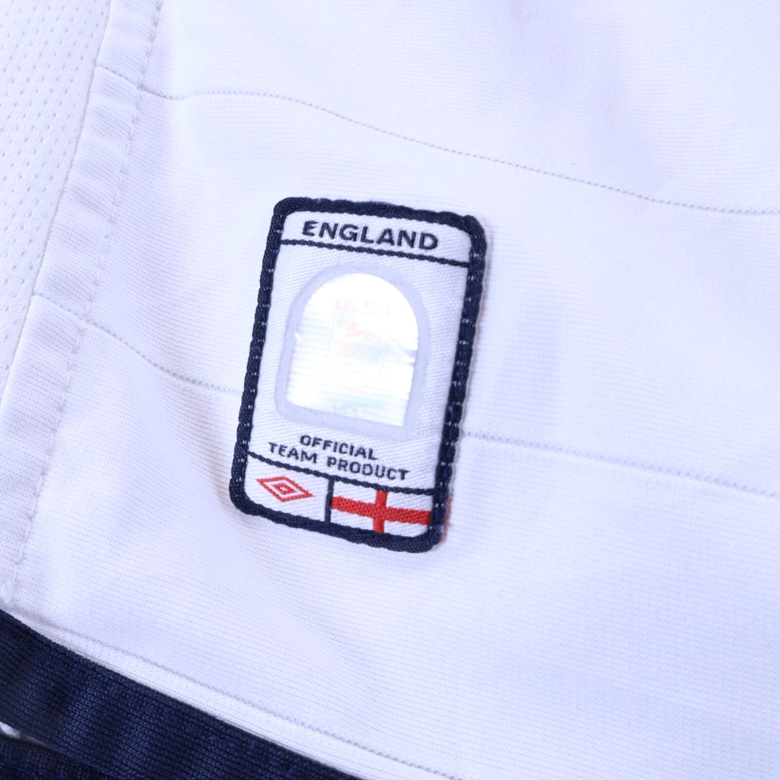 England Beckham #7 2003/05 Home Shirt - Long Sleeve - XL