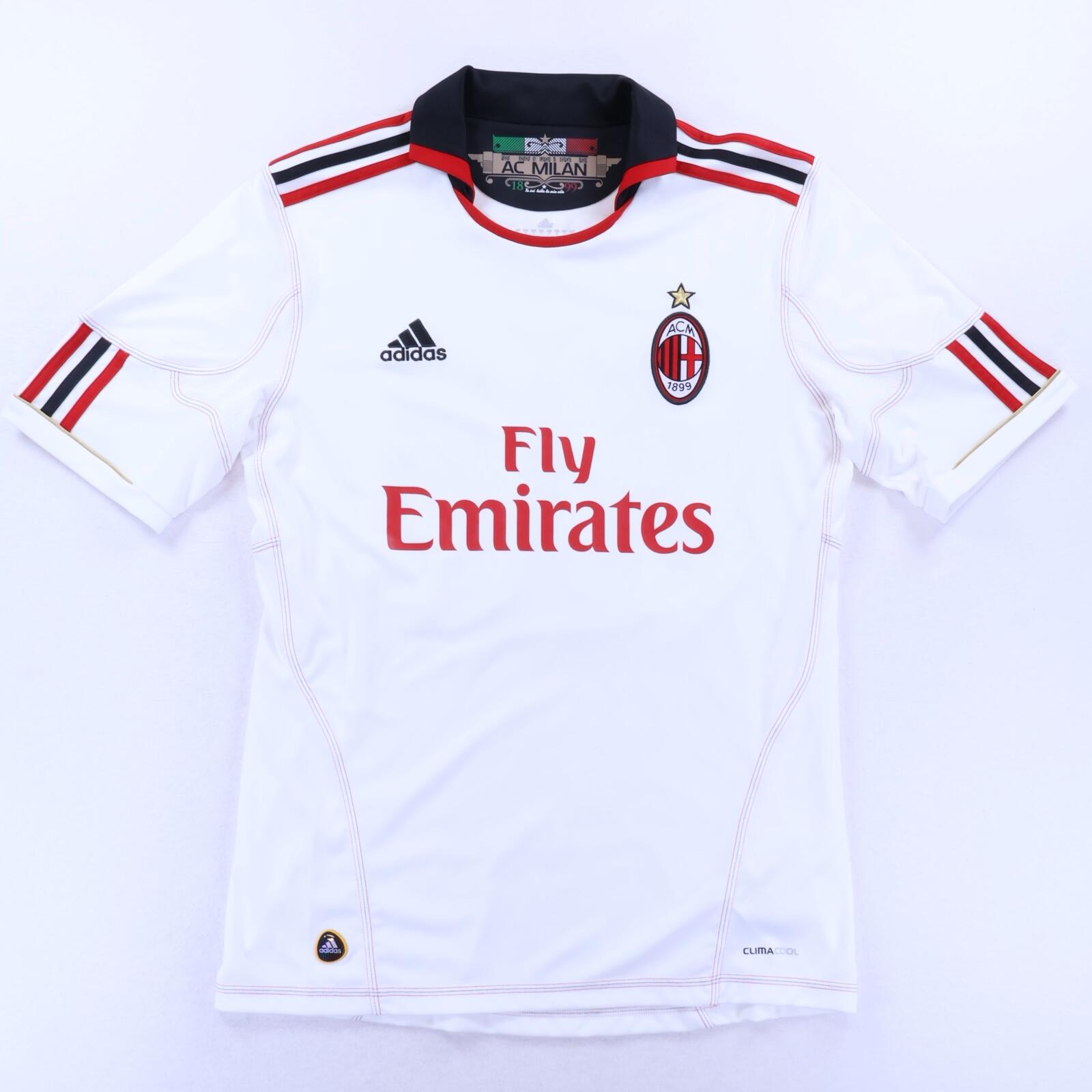 Ac Milan Ronaldinho #80 2010/11 Away Shirt - M