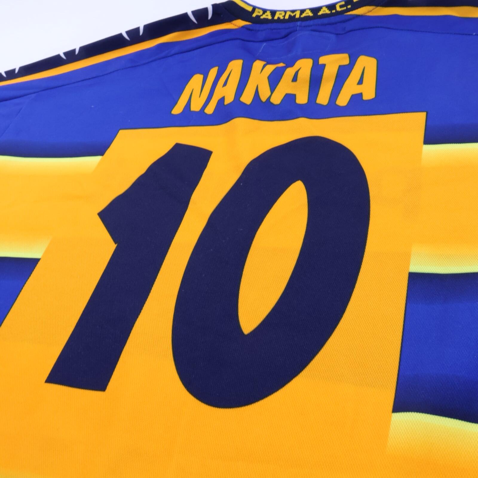 Parma Nakata #10 2002/03 Home Shirt - L